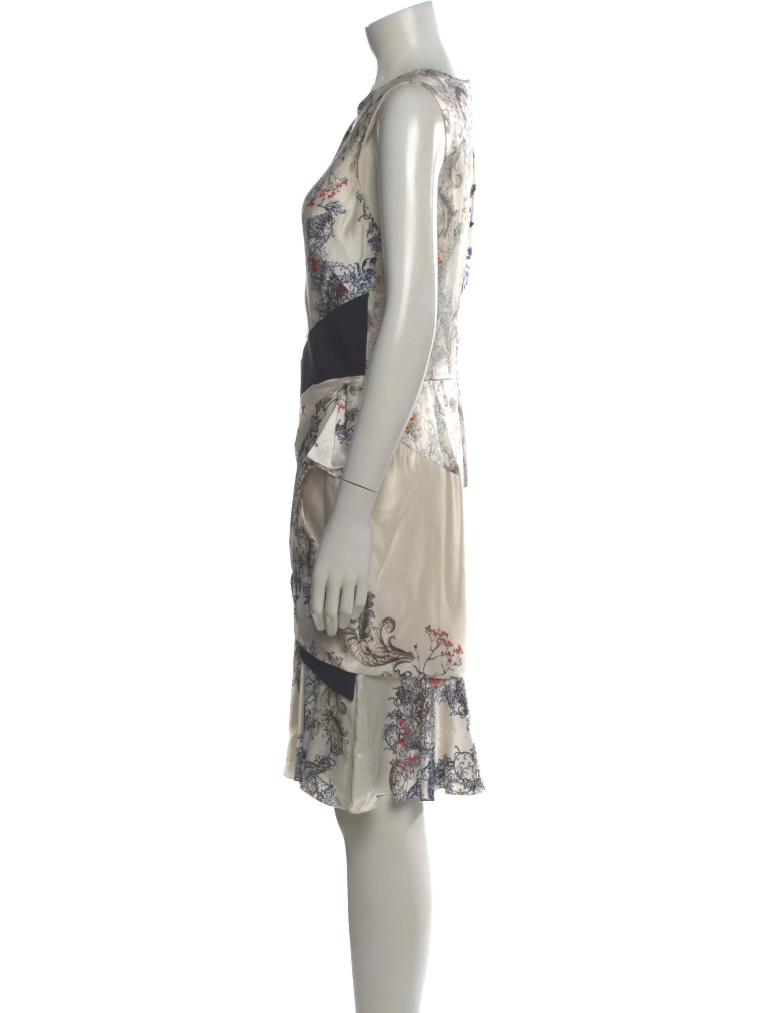 Prabal Gurung Silk Knee-Length Dress