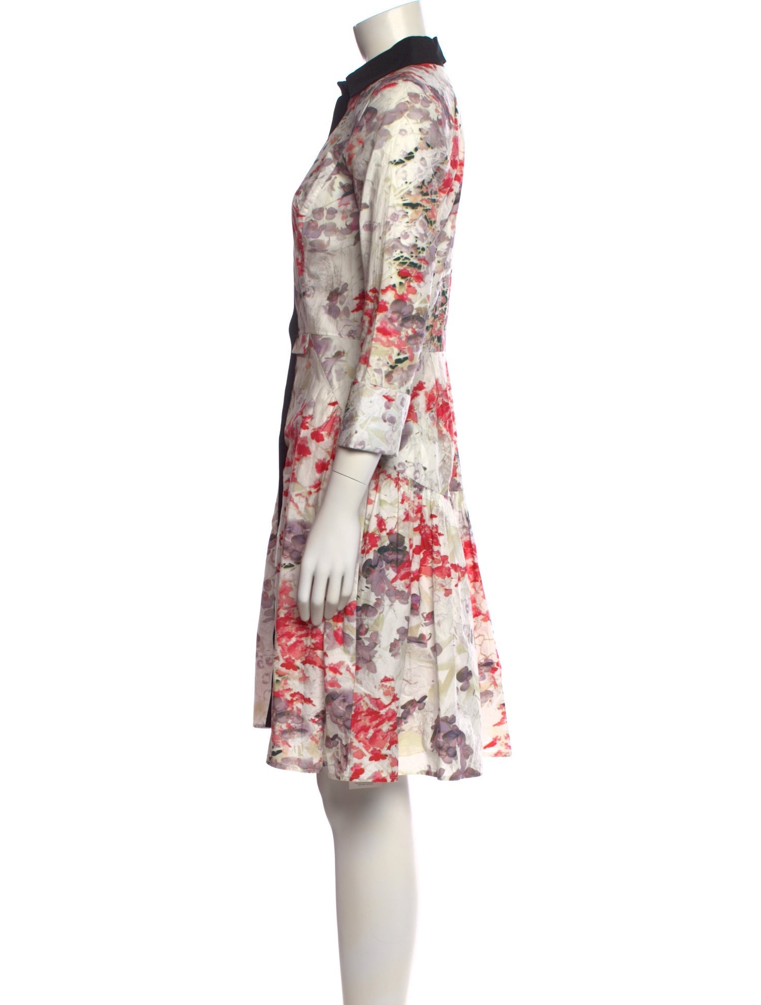 Prabal Gurung Floral Print Knee-Length Dress