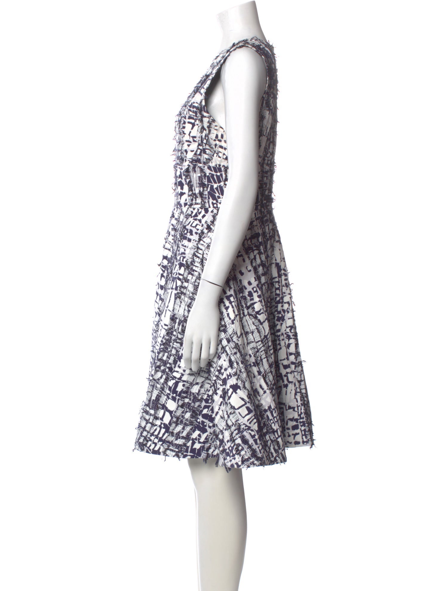 Prabal Gurung Printed Knee-Length Dress