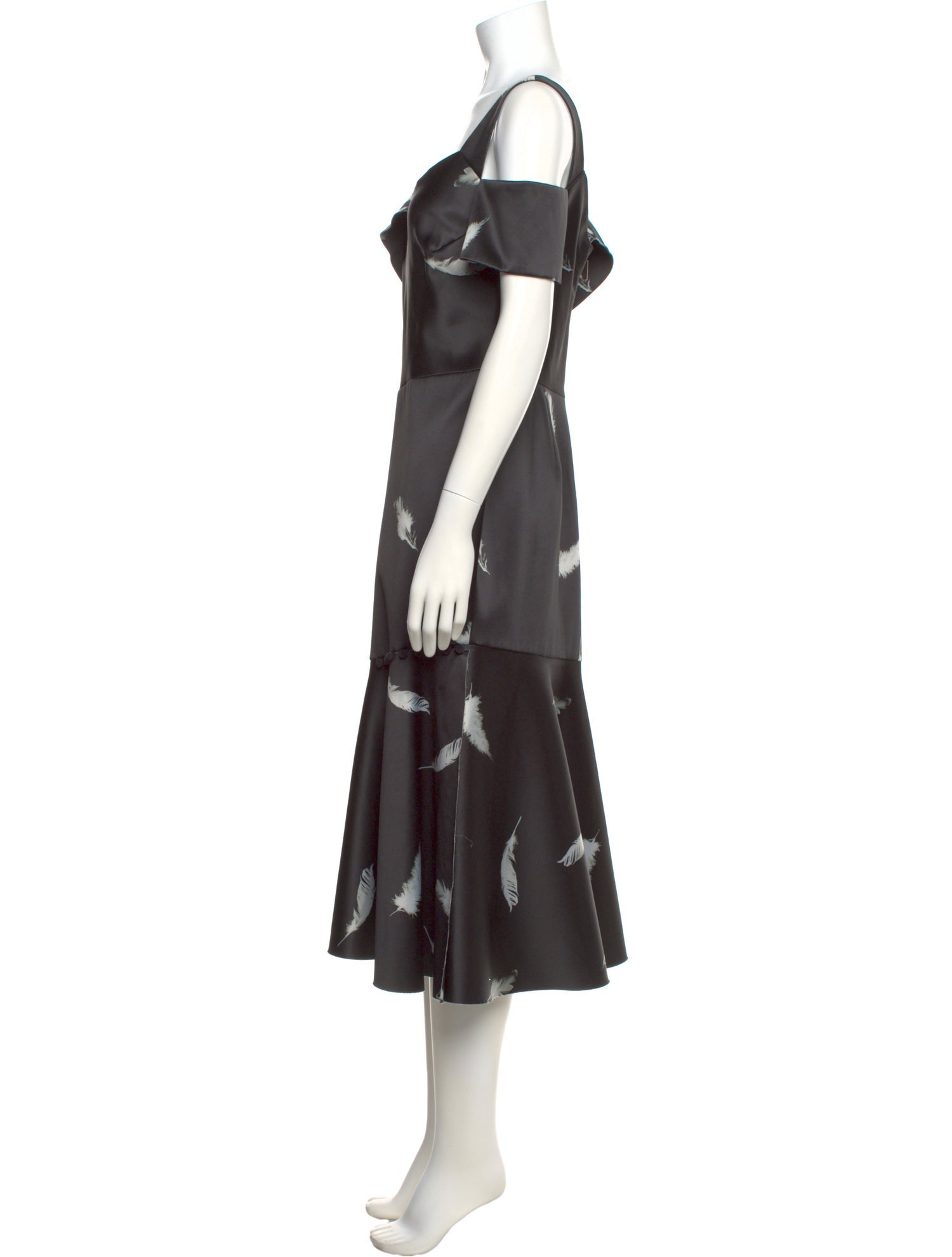Prabal Gurung Printed Midi Length Dress