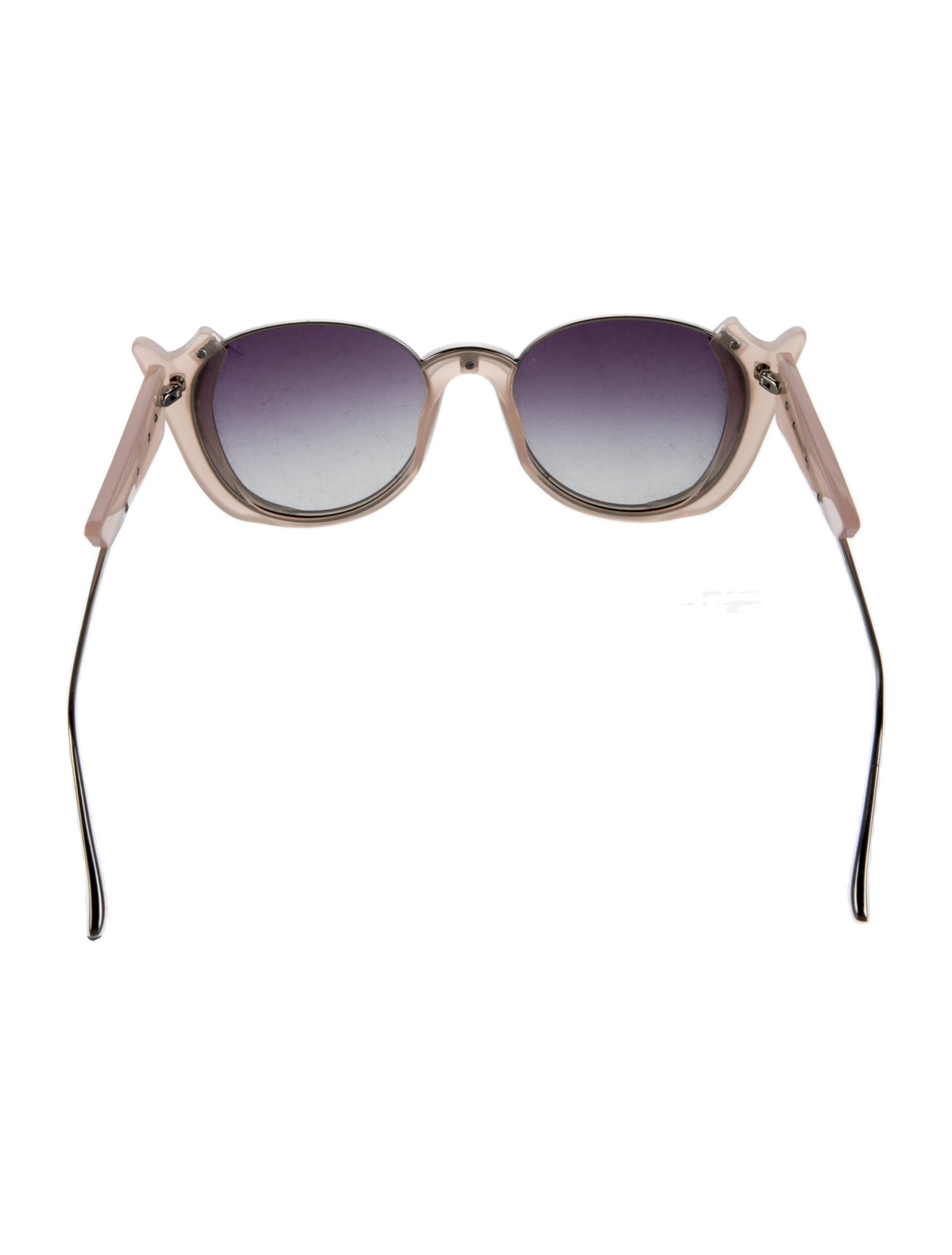 Prabal Gurung Round Gradient Sunglasses