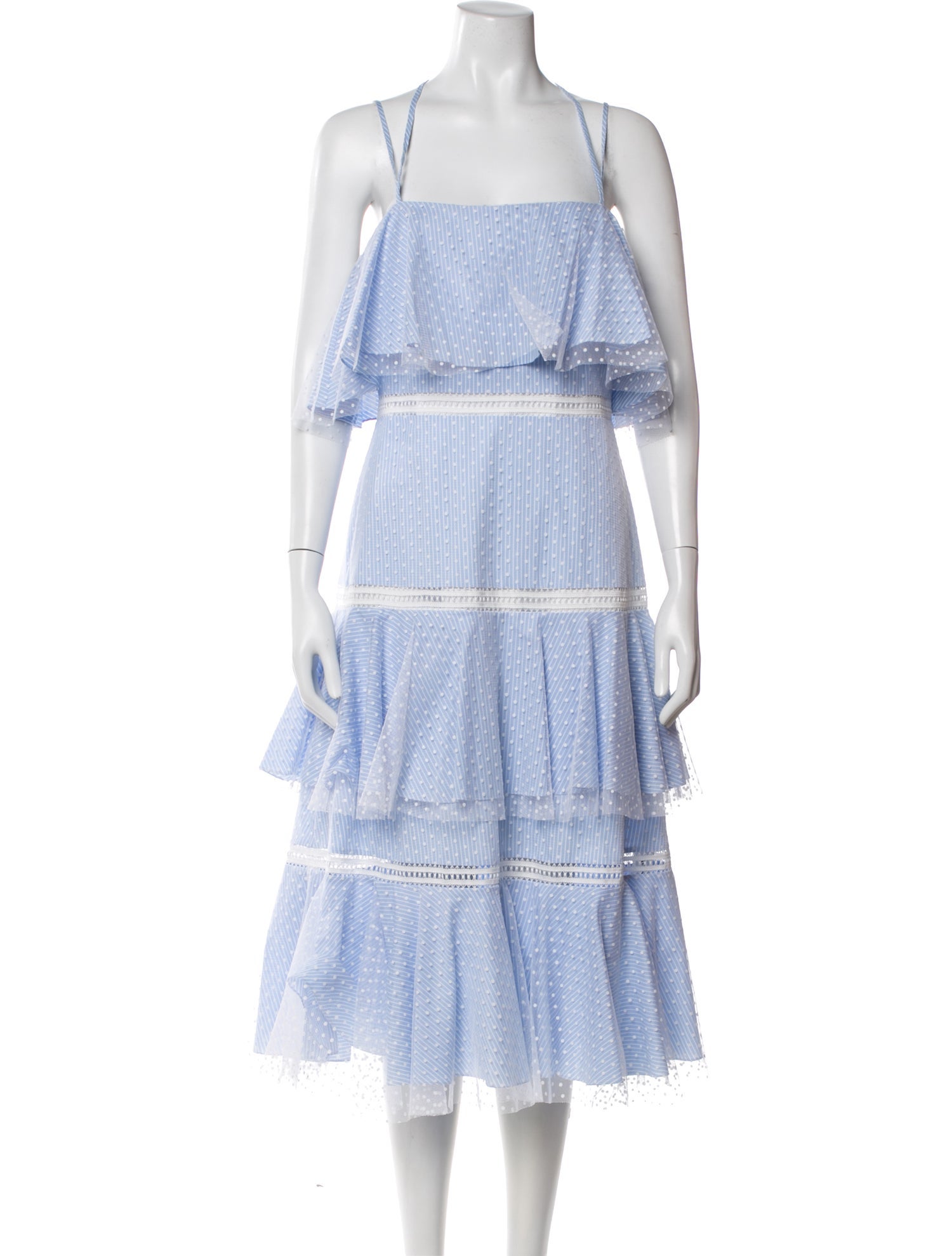 Prabal Gurung Striped Knee-Length Dress w/ Tags