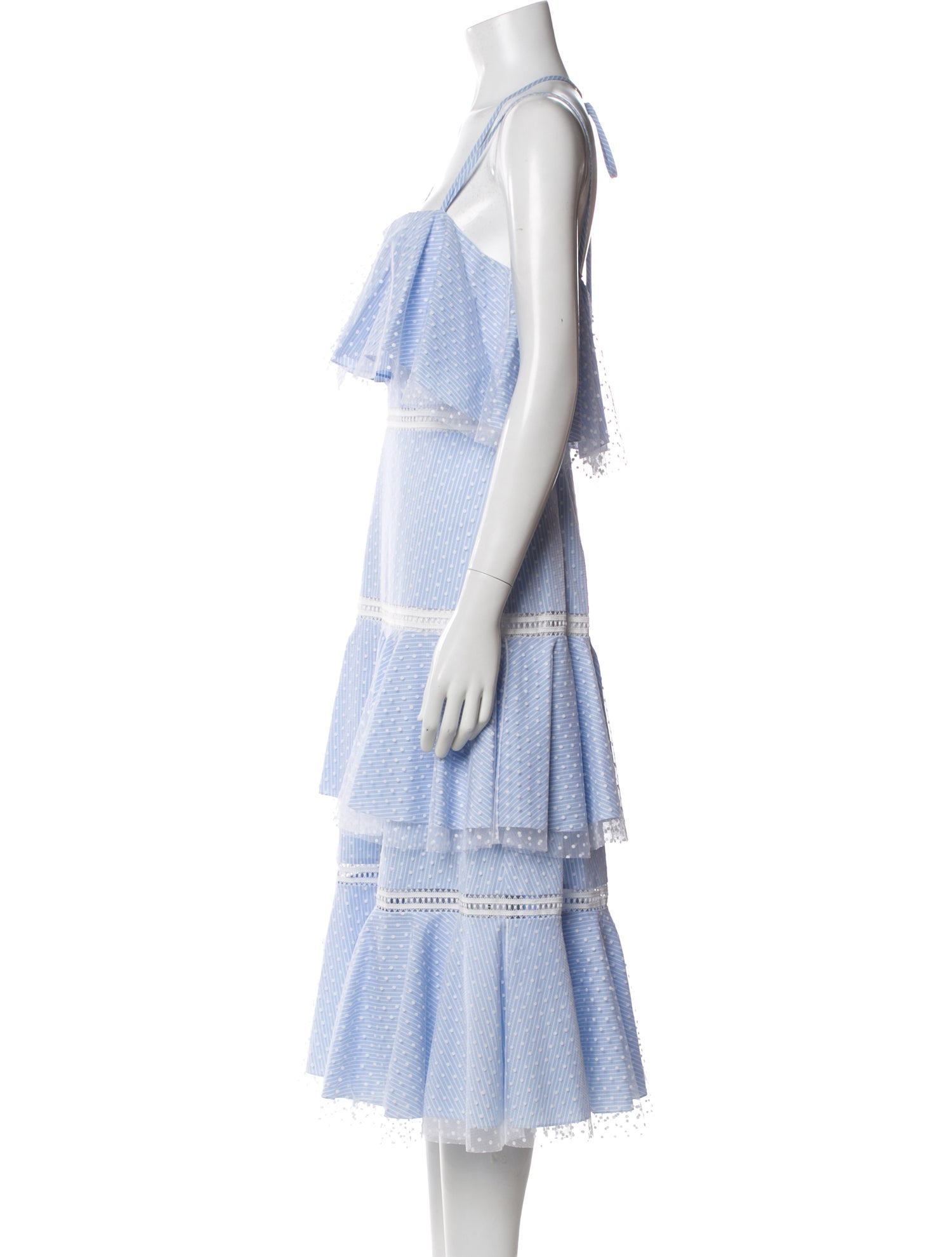 Prabal Gurung Striped Knee-Length Dress w/ Tags