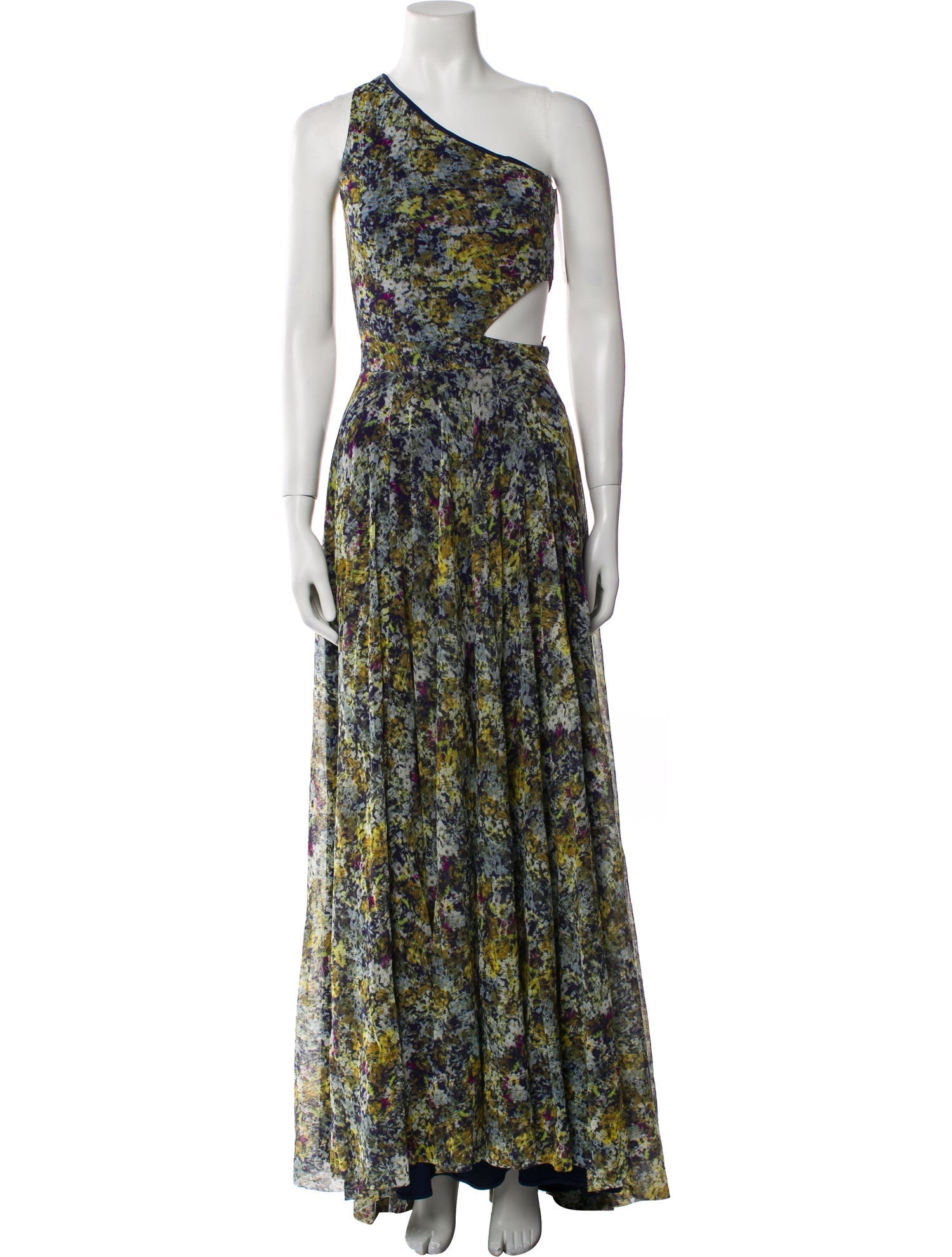 Prabal Gurung Floral Print Long Dress