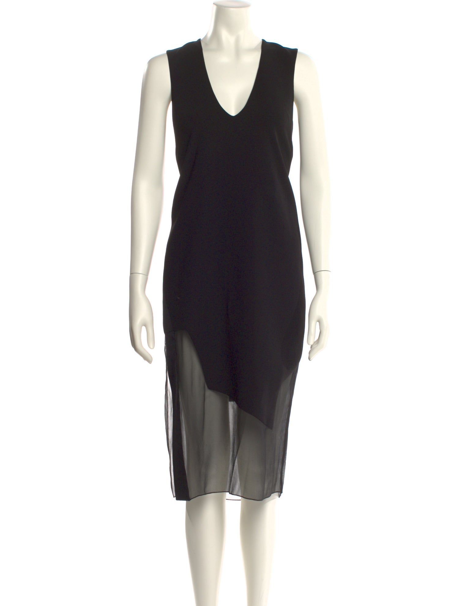 Prabal Gurung V-Neck Midi Length Dress