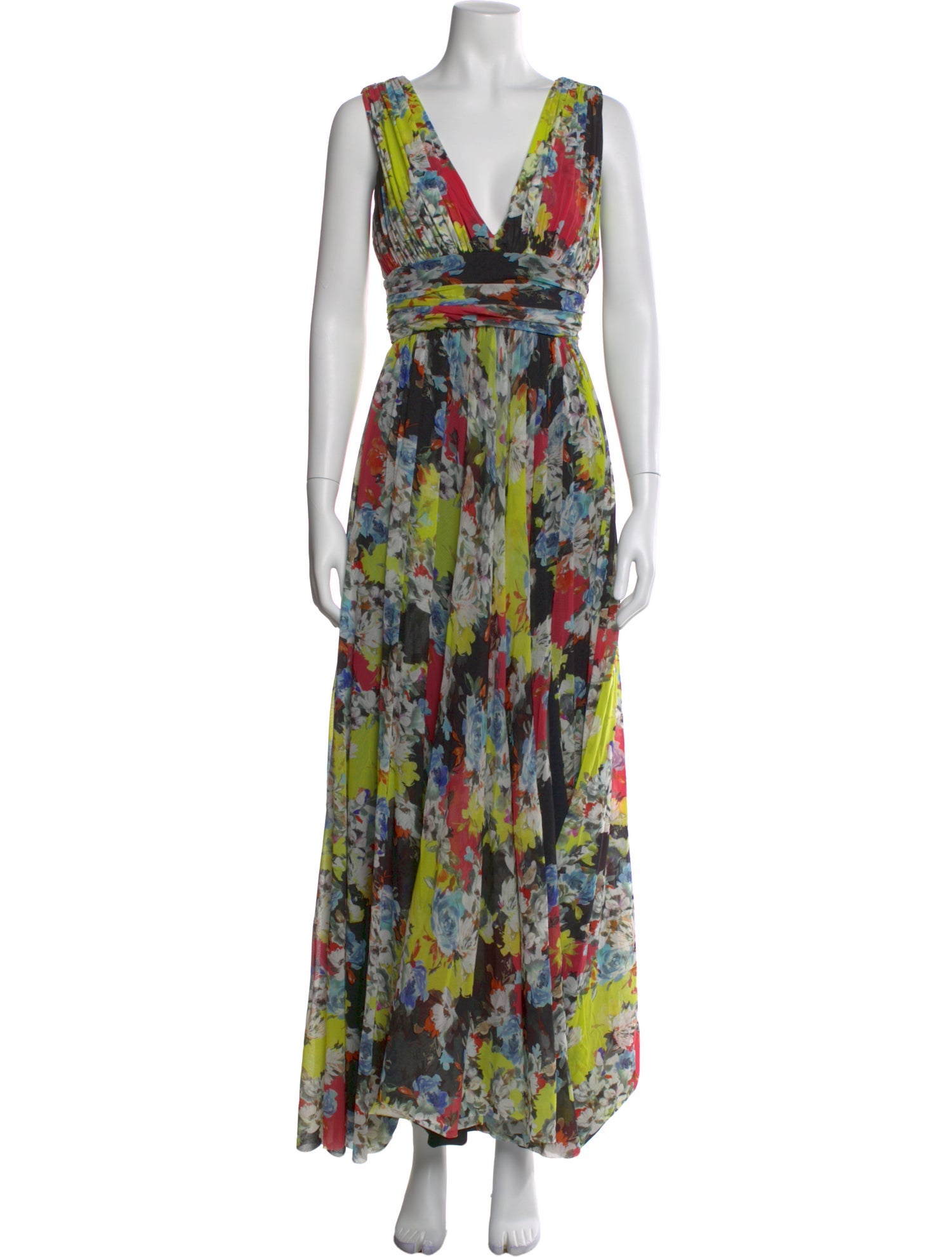 Prabal Gurung Floral Print Long Dress