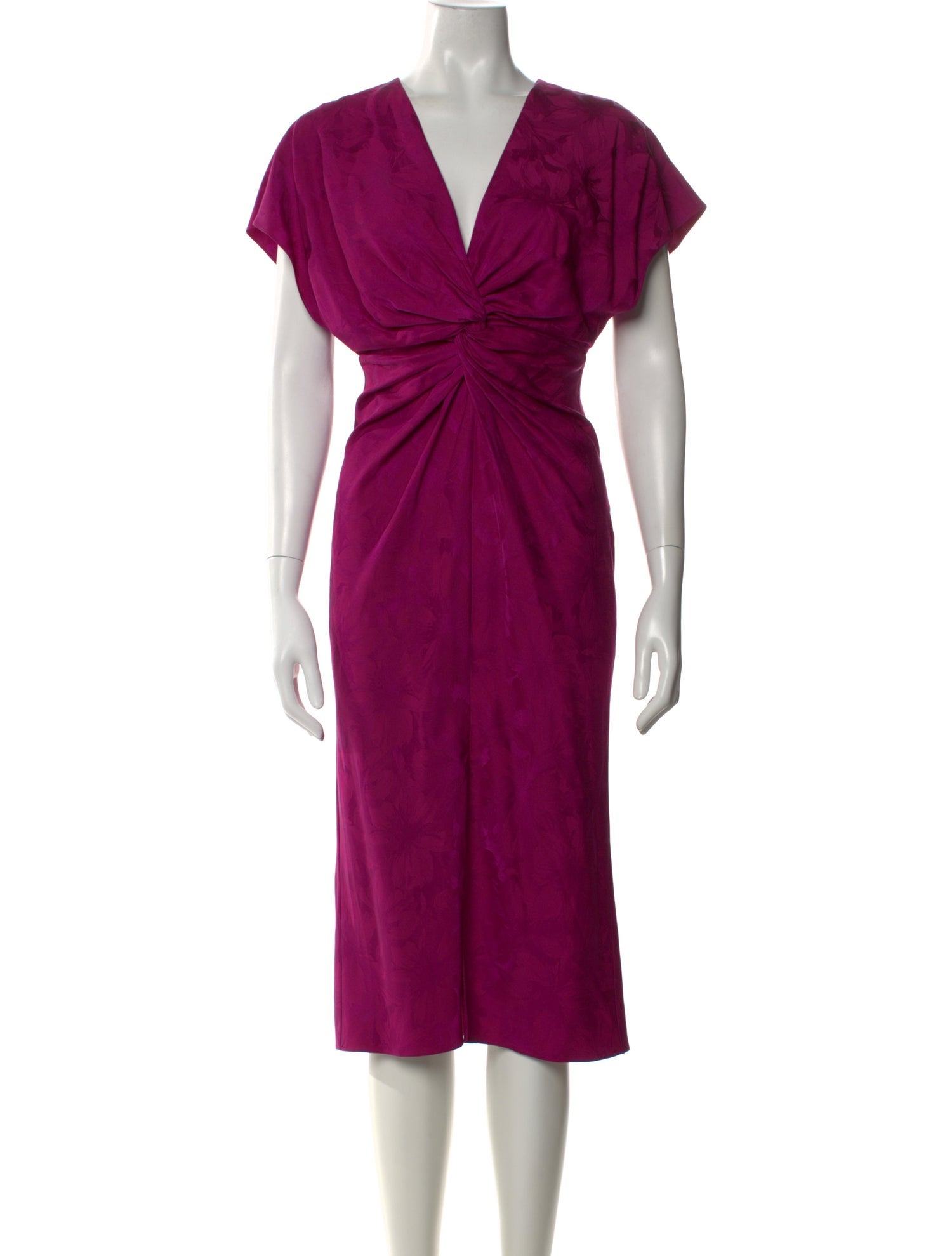 Prabal Gurung V-Neck Midi Length Dress