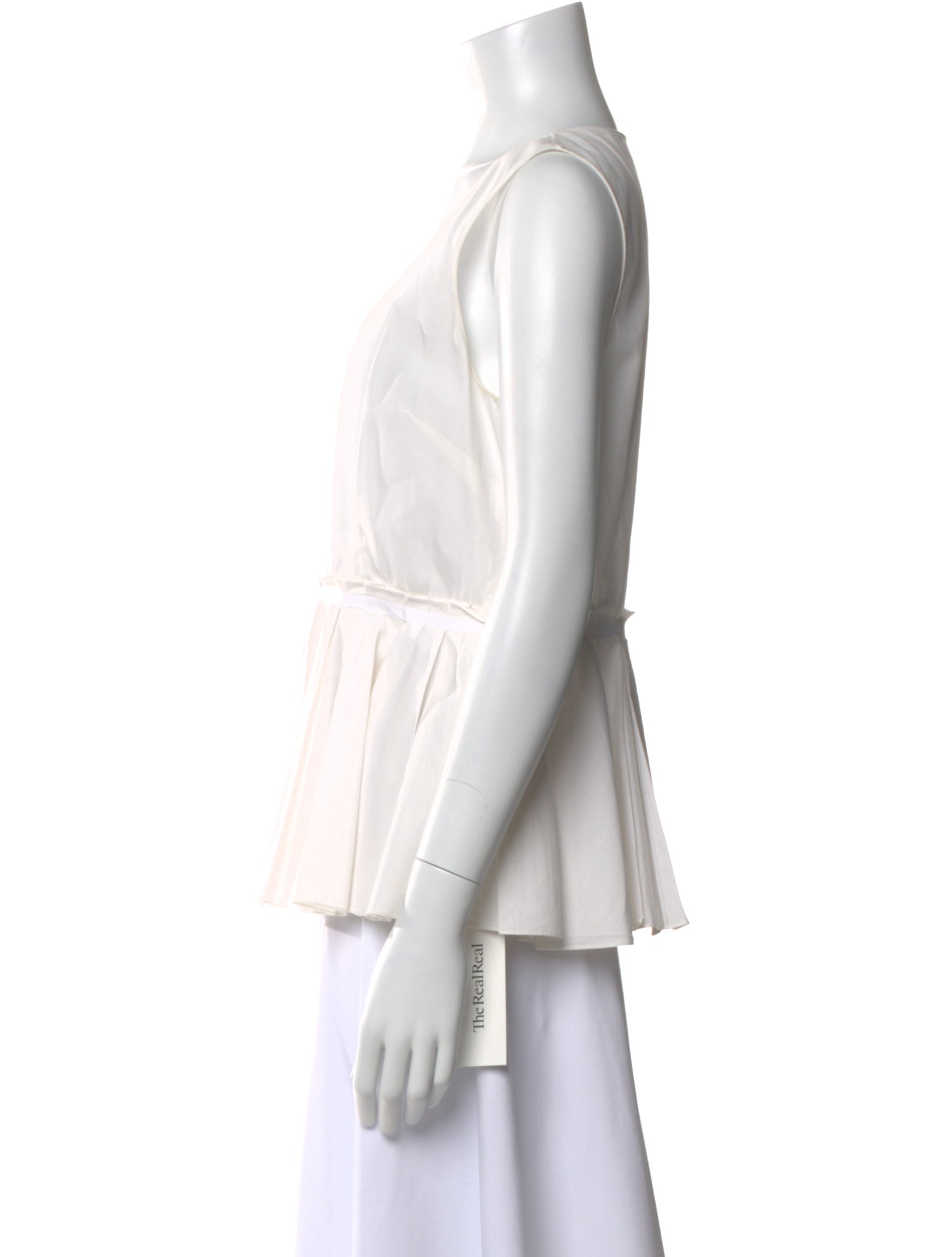 Prabal Gurung V-Neck Sleeveless Blouse