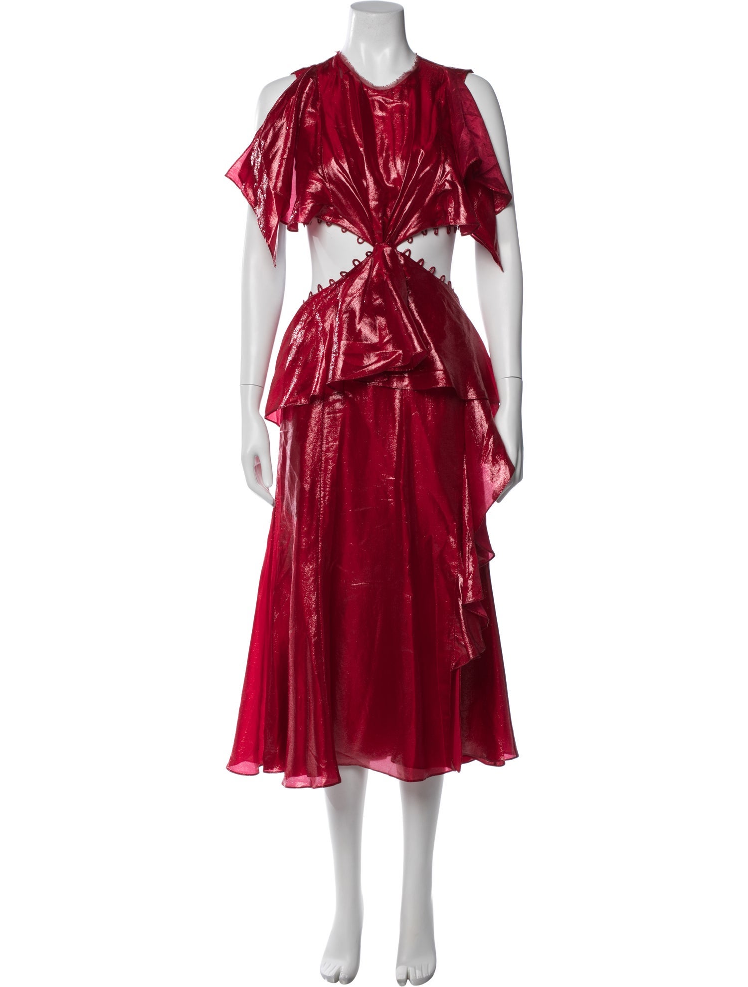 Prabal Gurung Silk Midi Length Dress
