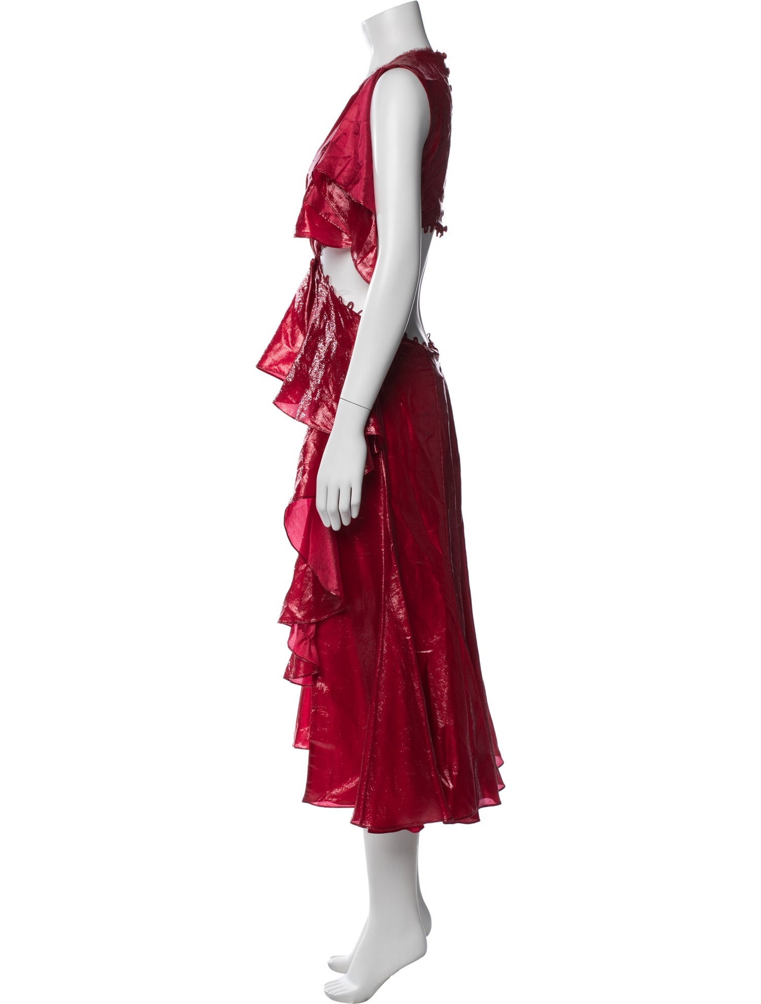 Prabal Gurung Silk Midi Length Dress