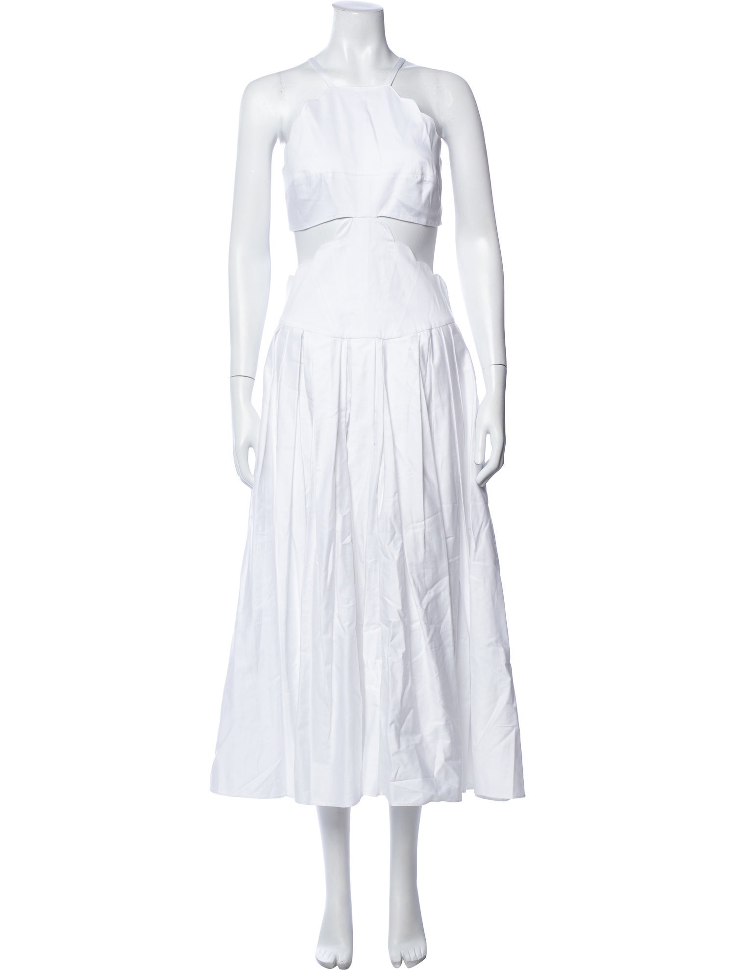 Prabal Gurung Asymmetrical Midi Length Dress
