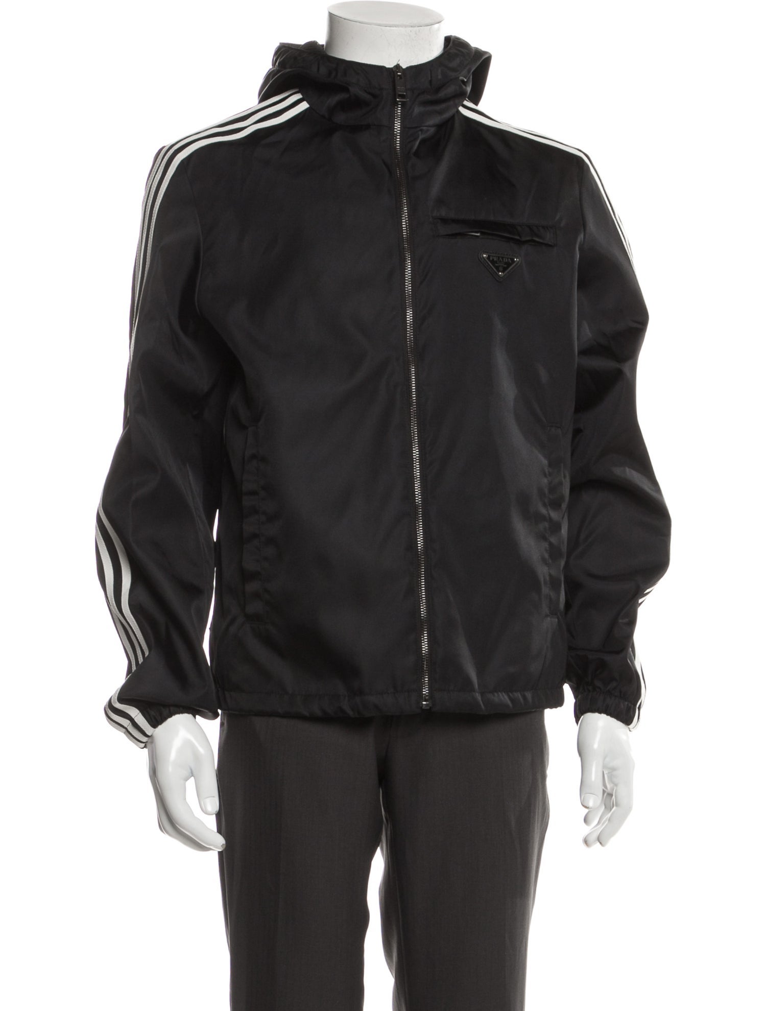 ジャケット・アウター adidasforPrada Re-NylonHoodedTrackJacket adidasforPrada Re-NylonHoodedTrackJacket