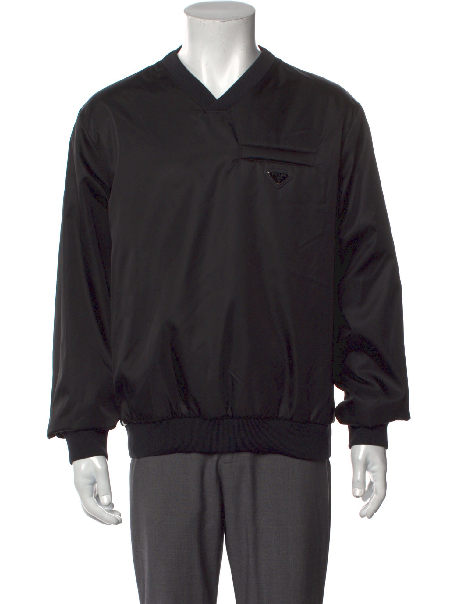 Prada x adidas 2021 Enameled Metal Triangle Pullover