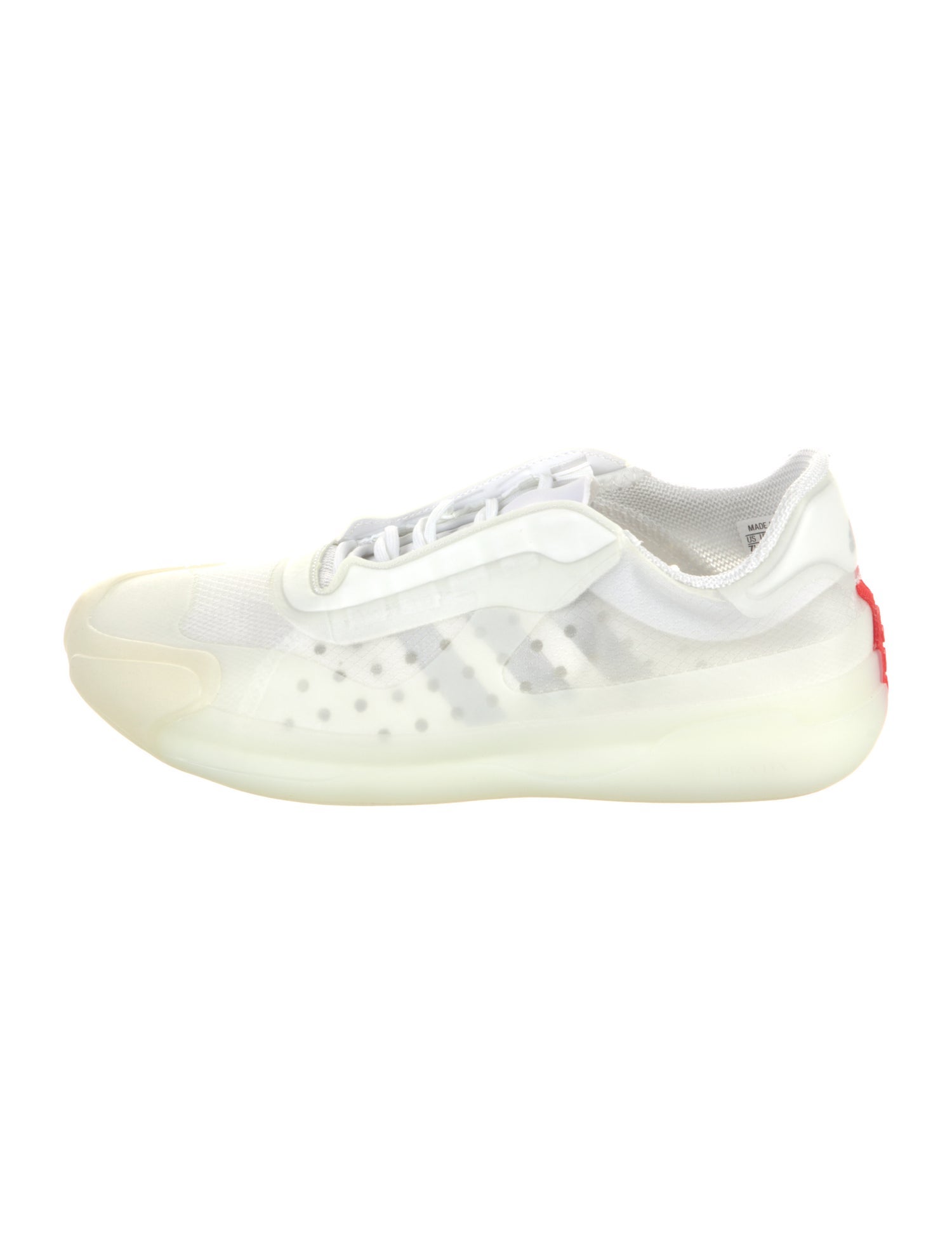 Prada x adidas A+P Luna Rossa 21 'Cloud White' Sneakers w/ Tags