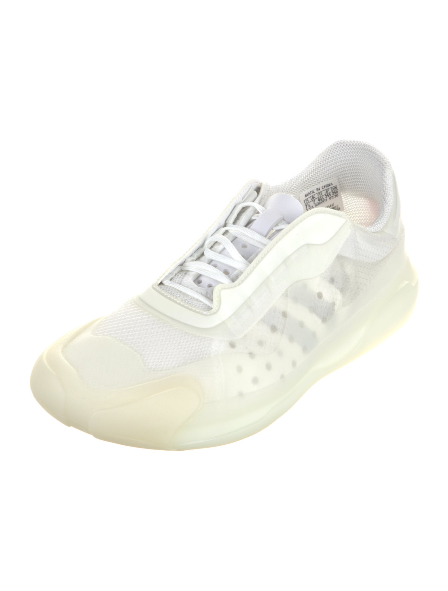 Prada x adidas A+P Luna Rossa 21 'Cloud White' Sneakers w/ Tags