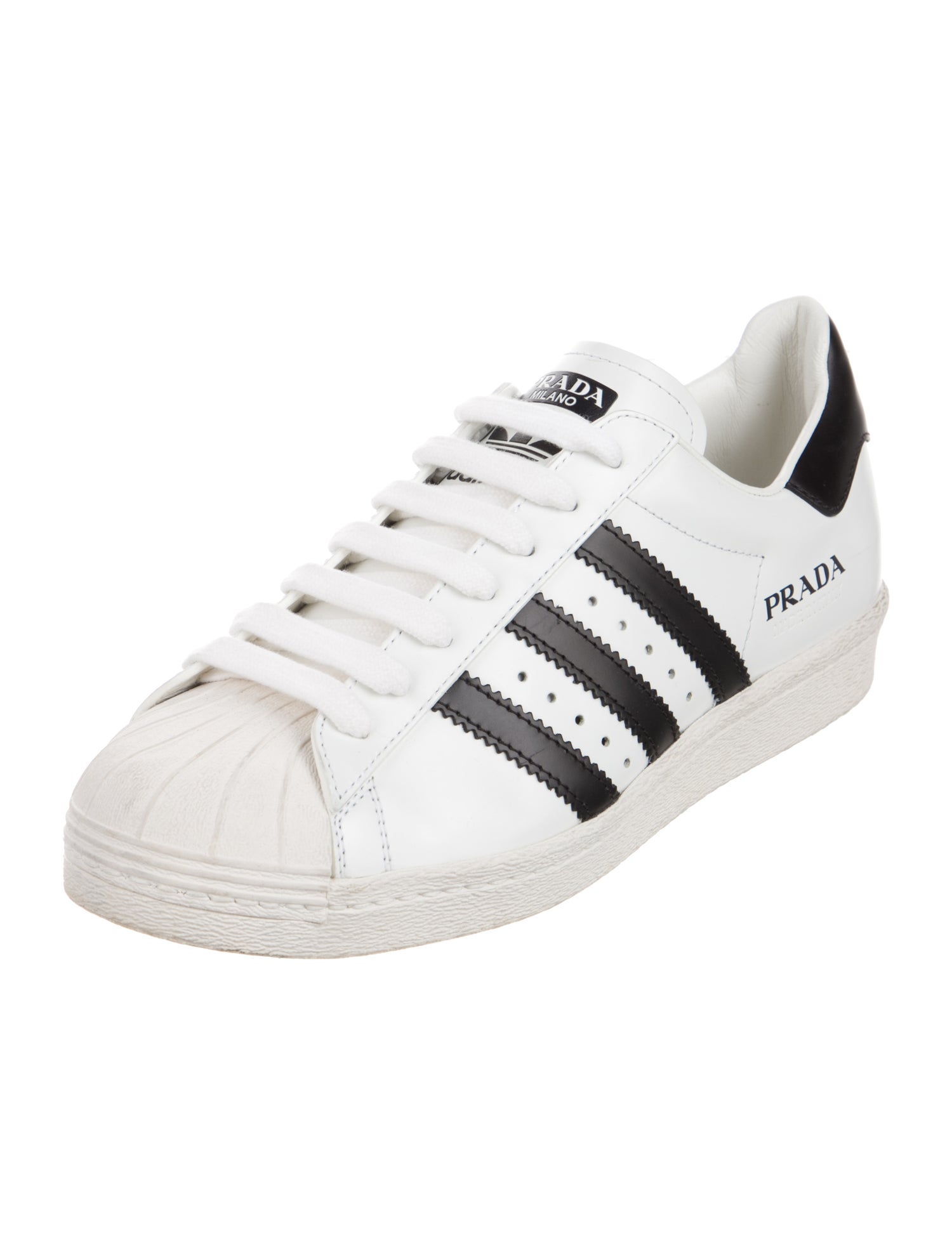 Prada x adidas Leather Sneakers