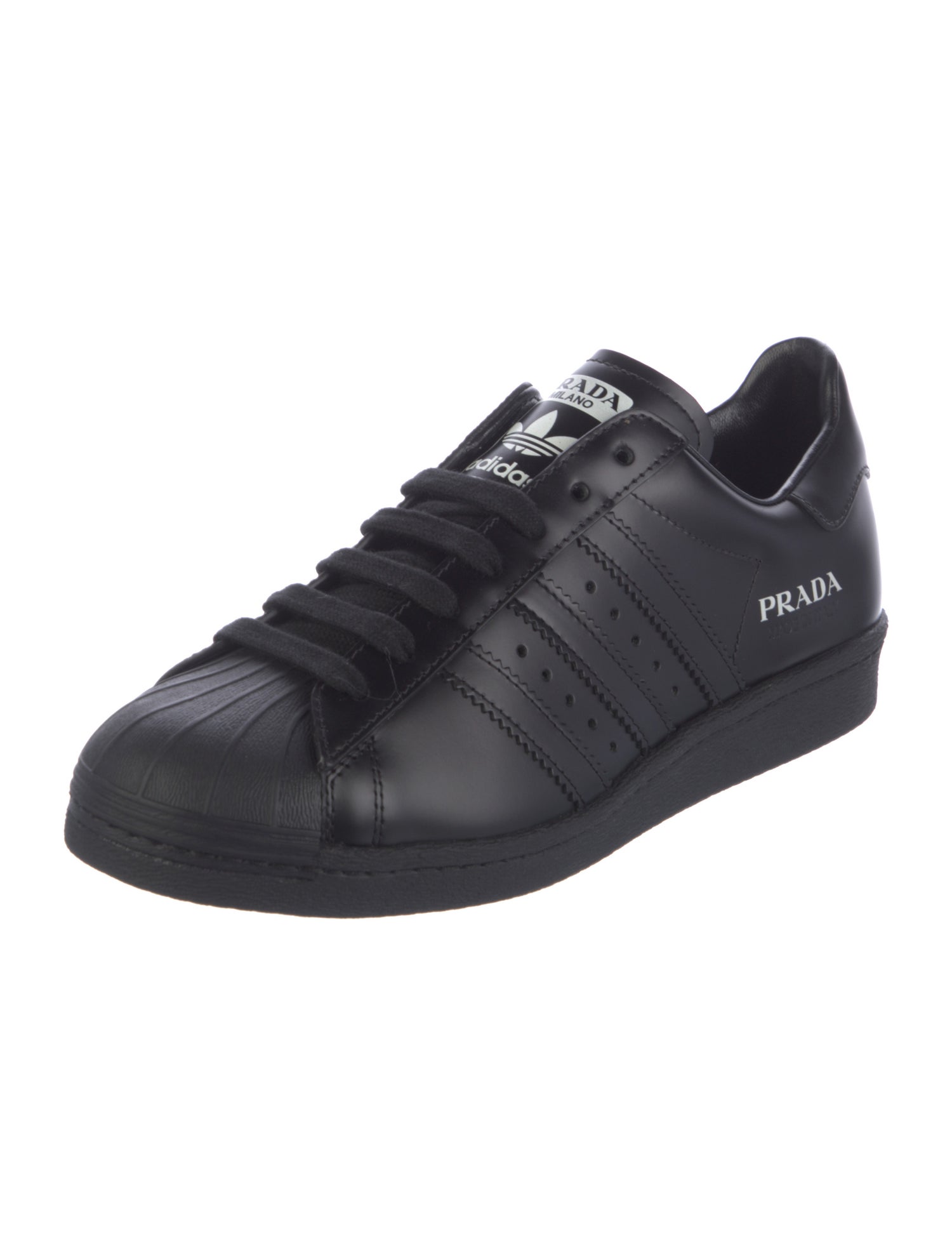 Prada x adidas Leather Sneakers