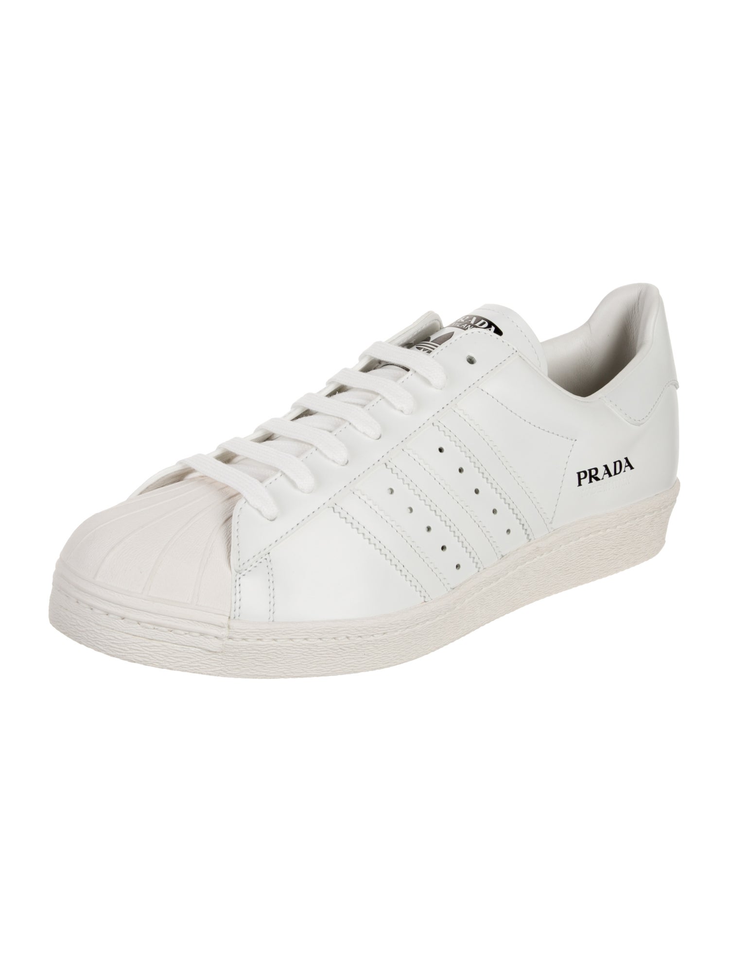 Prada x adidas Leather Sneakers w/ Tags