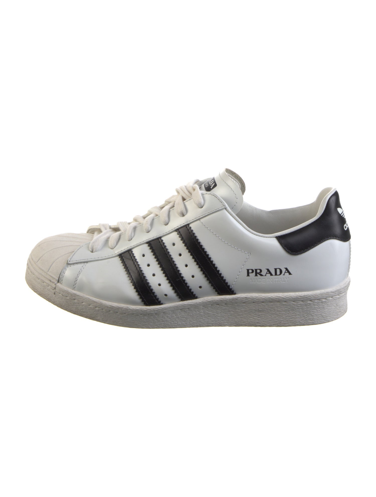 Prada x adidas Superstar Sneakers - White Sneakers, Shoes - PRDXA20964 |  The RealReal