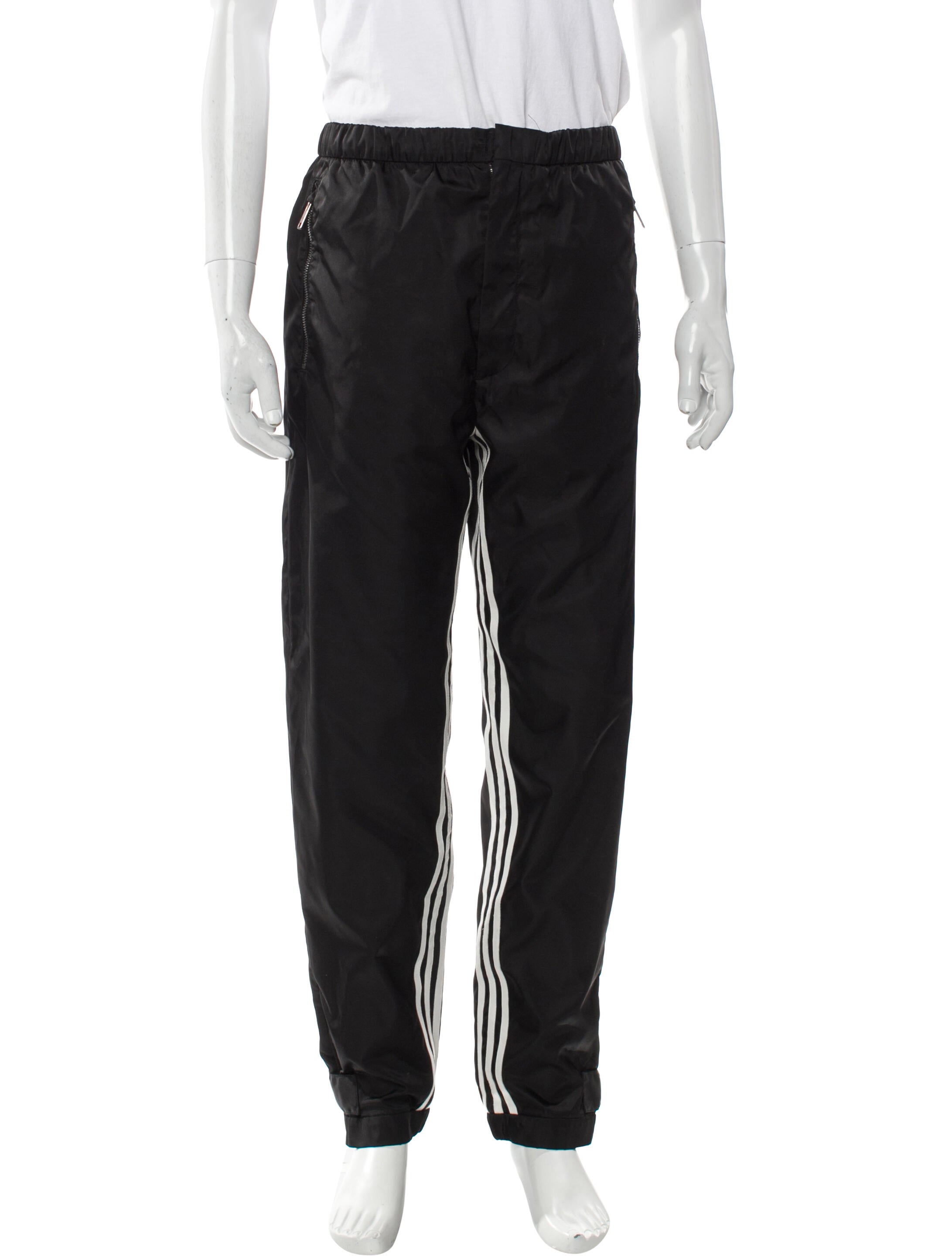 Prada x adidas 2021 Enameled Metal Triangle Lounge Bottoms