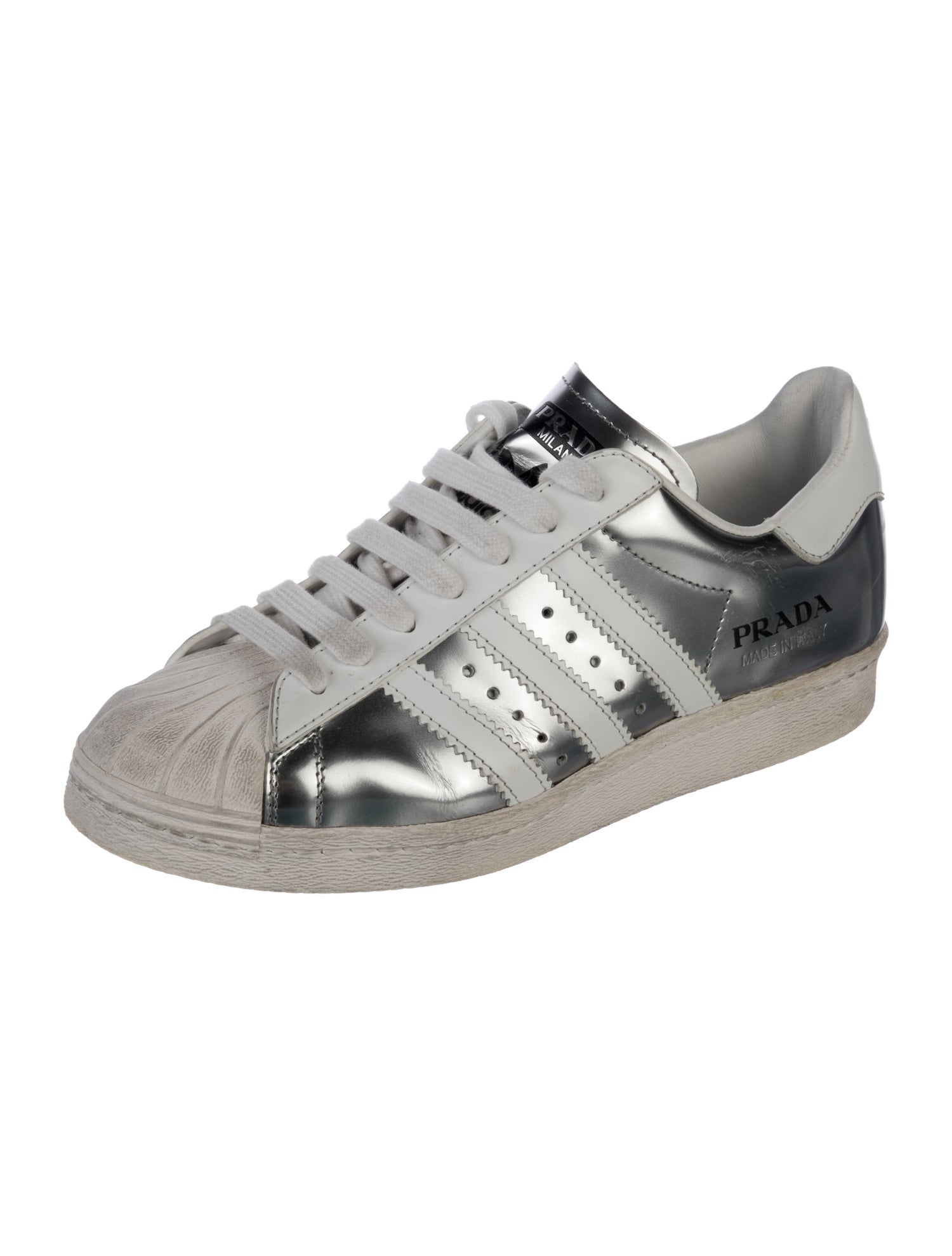 Prada x adidas Superstar Sneakers - White Sneakers, Shoes