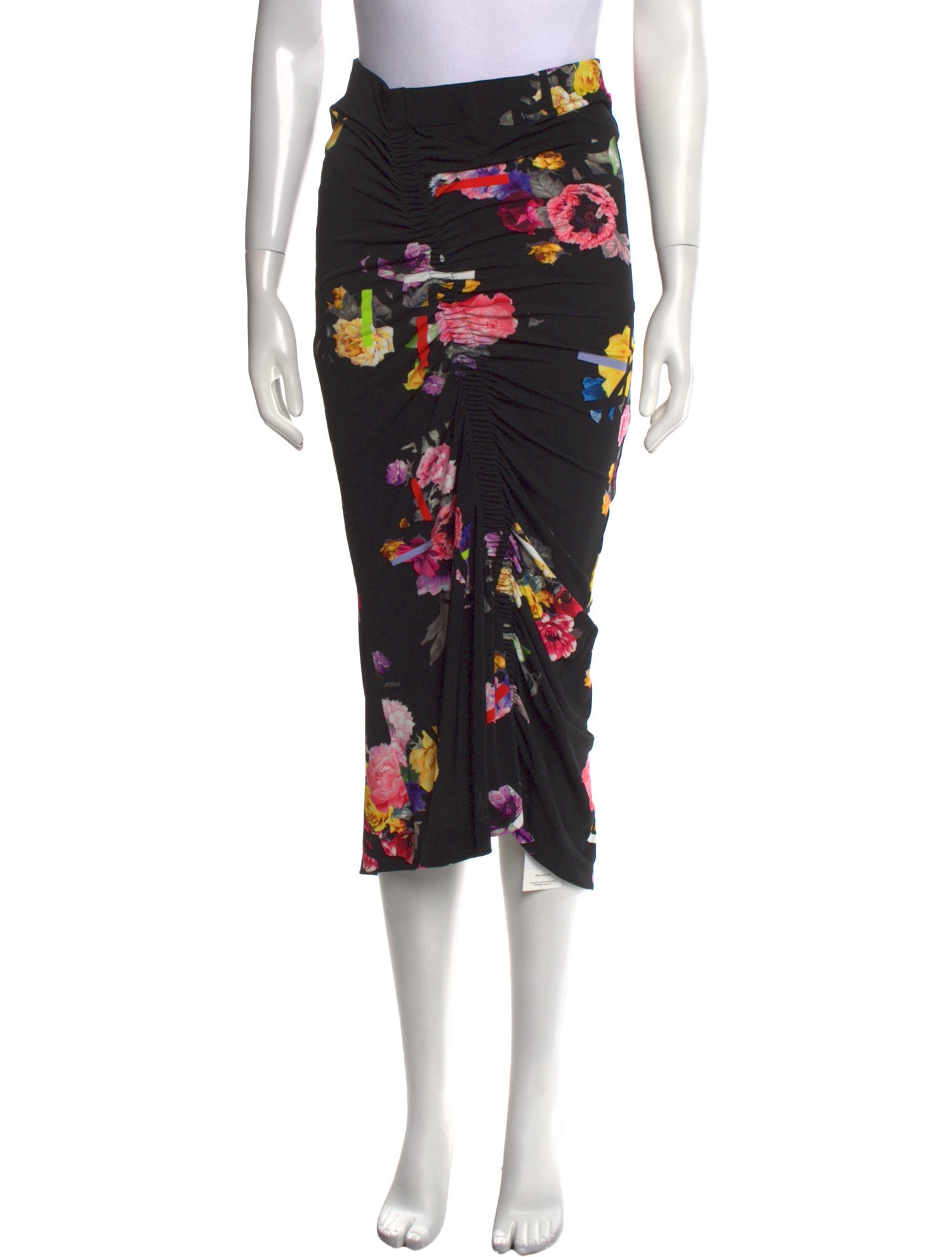 Preen by Thornton Bregazzi Floral Print Midi Length Skirt