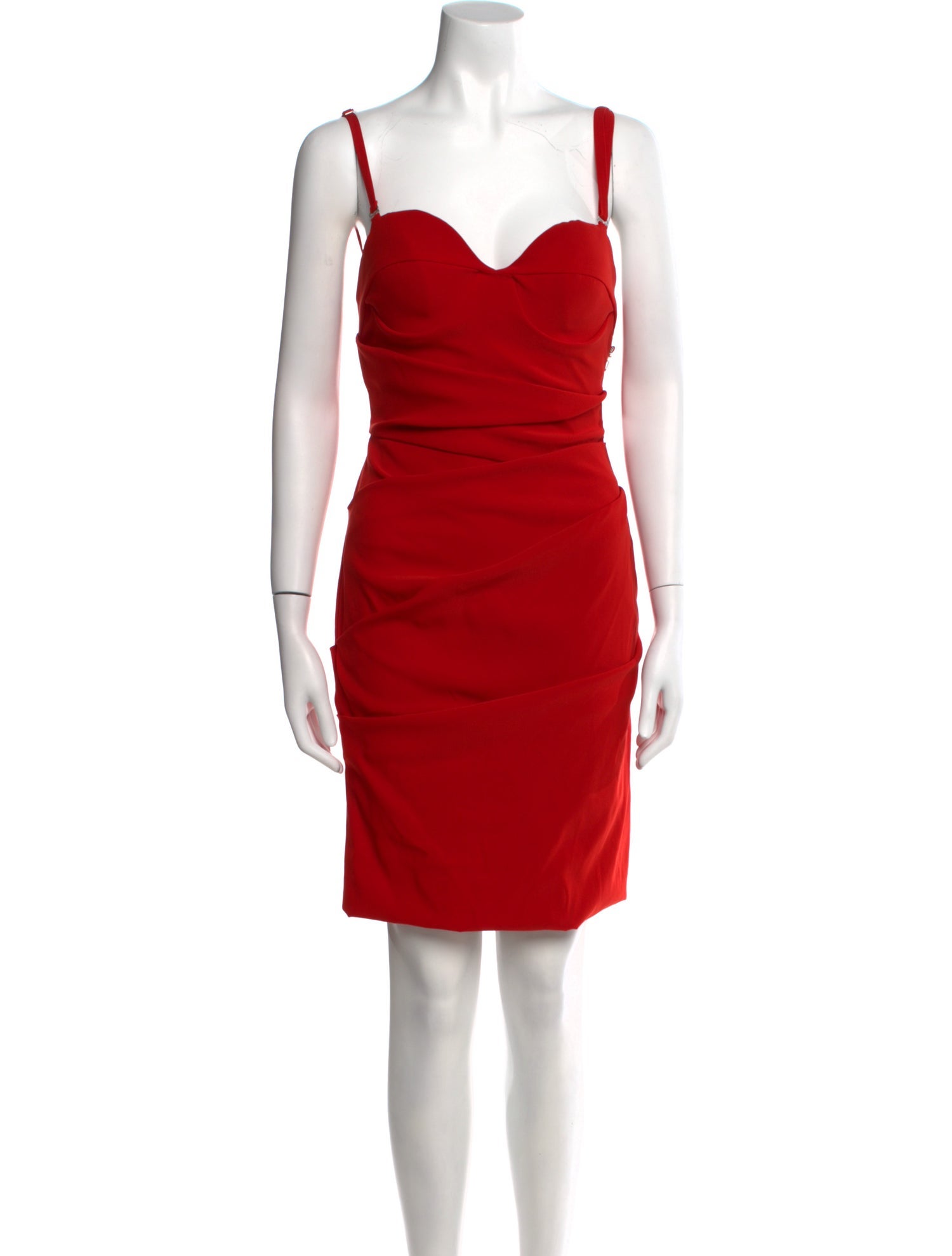 Preen by Thornton Bregazzi V-Neck Mini Dress