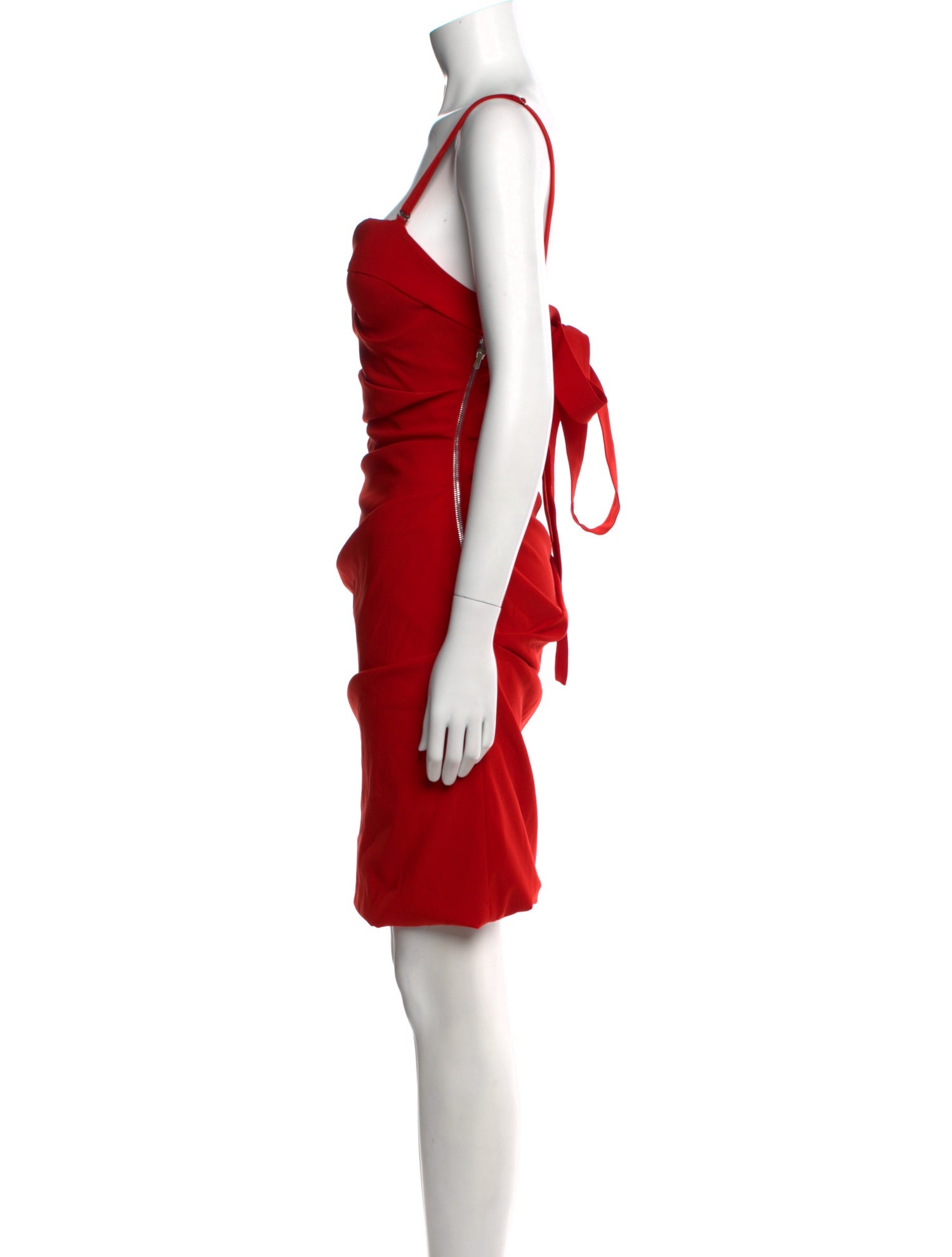 Preen by Thornton Bregazzi V-Neck Mini Dress