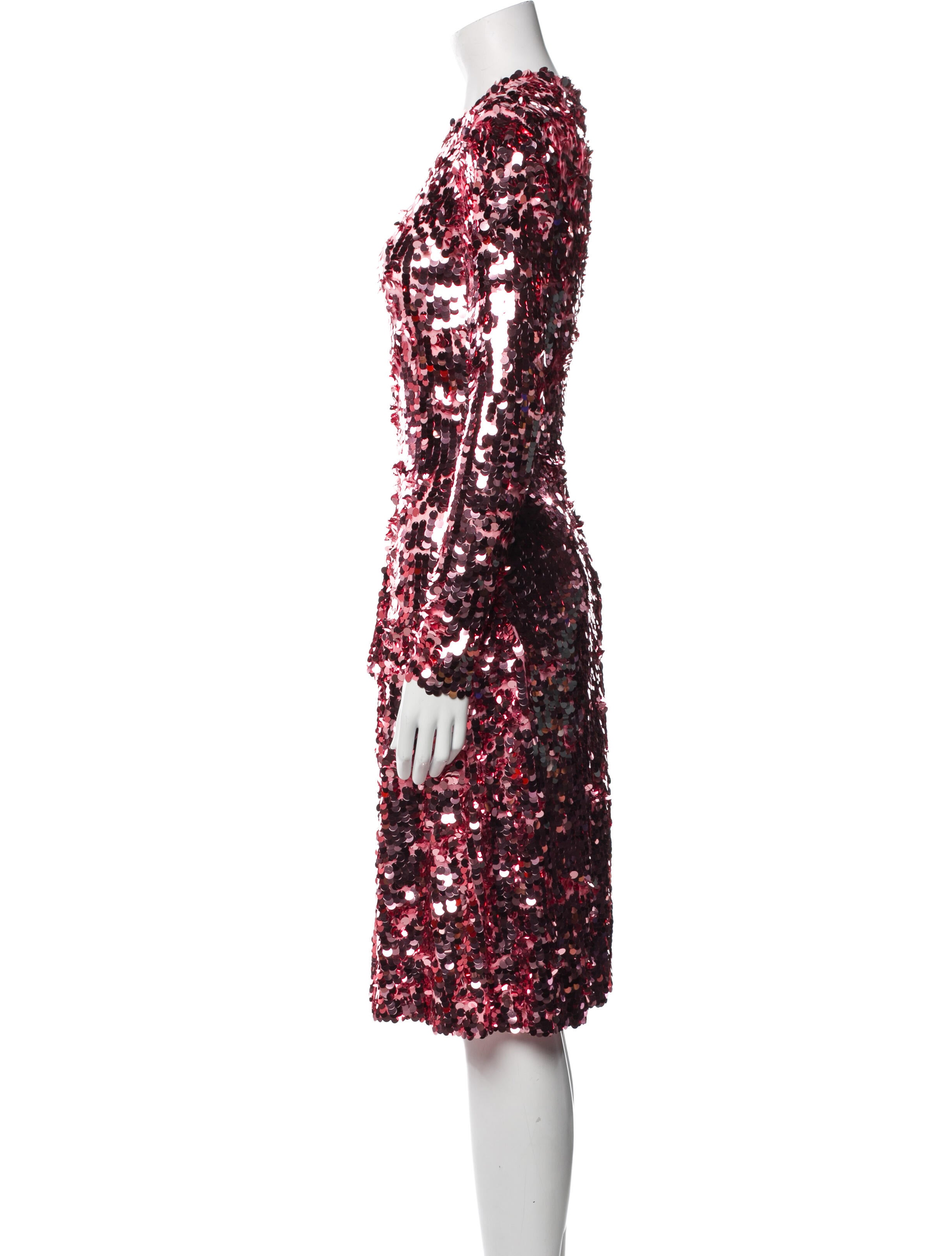 Preen by Thornton Bregazzi Sequin Knee-Length Dress