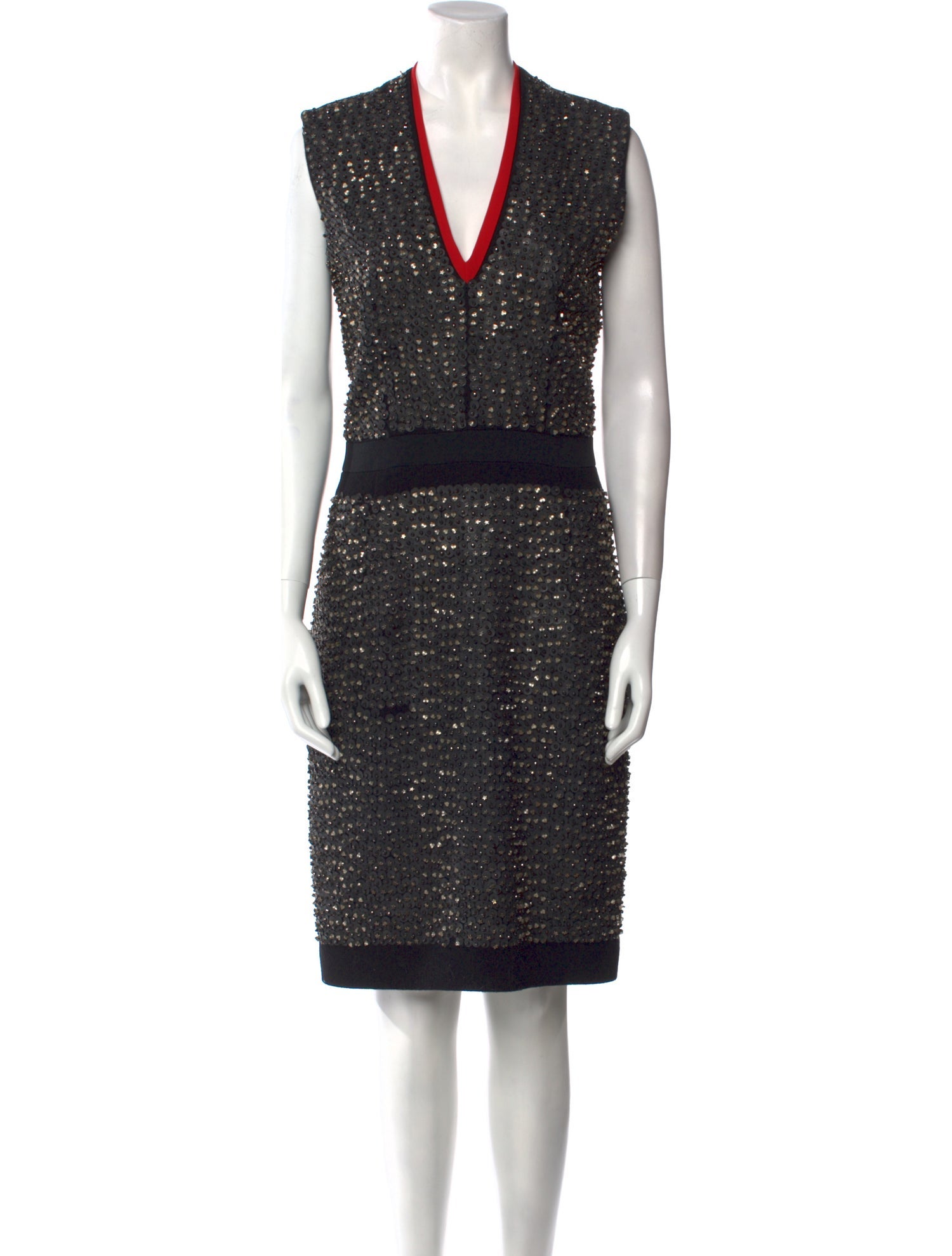 Preen by Thornton Bregazzi Wool Knee-Length Dress