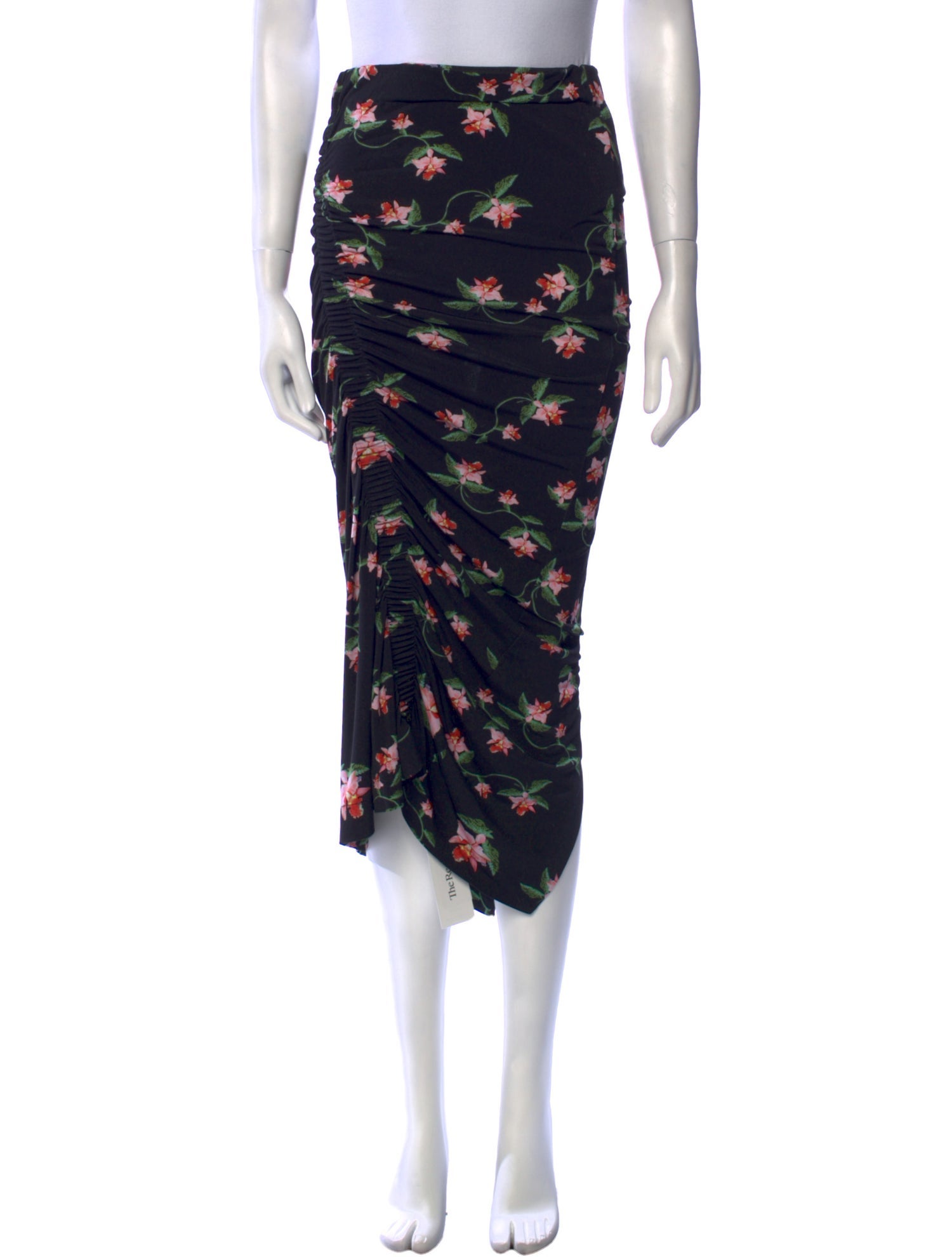 Preen by Thornton Bregazzi Floral Print Midi Length Skirt w/ Tags