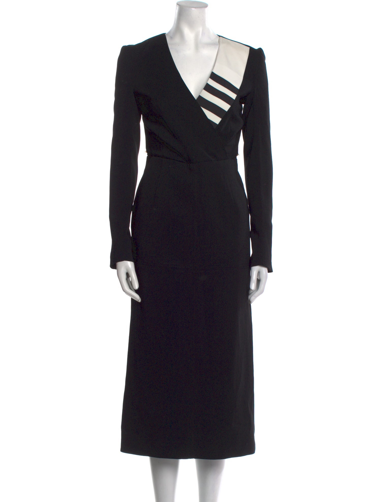 Preen by Thornton Bregazzi V-Neck Long Dress
