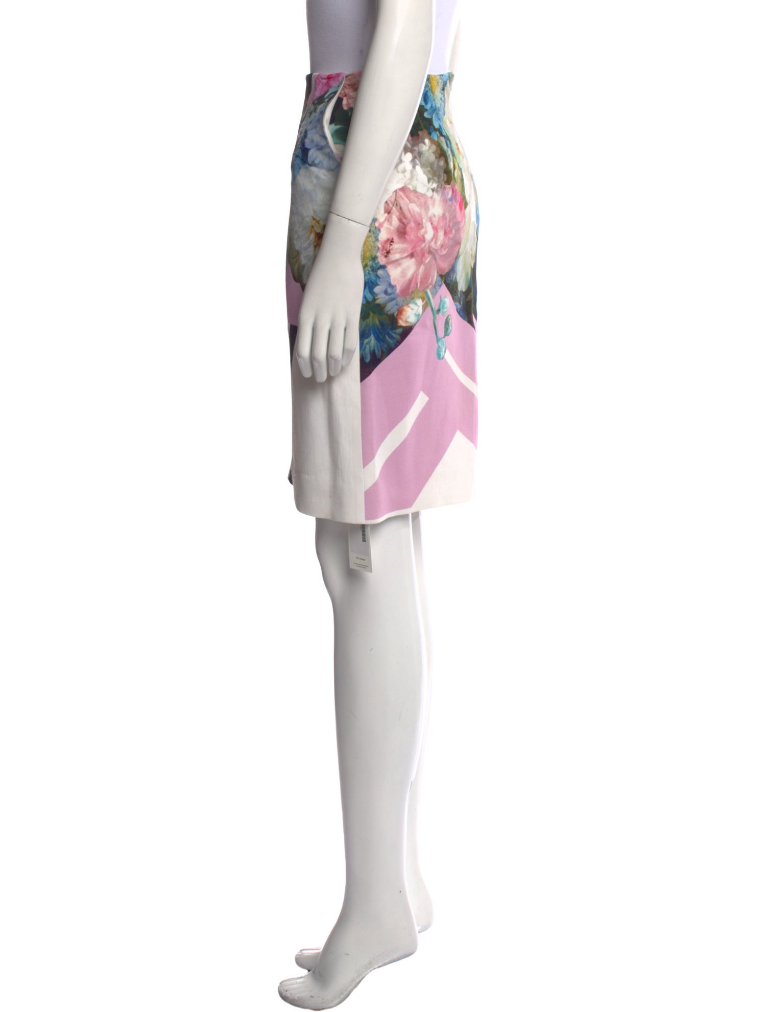 Preen by Thornton Bregazzi Printed Knee-Length Skirt