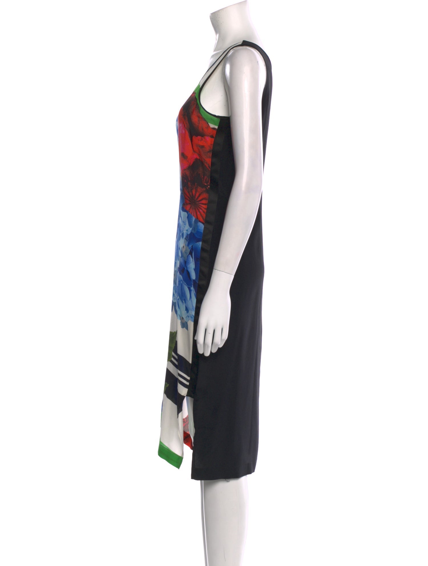 Preen by Thornton Bregazzi Floral Print Midi Length Dress