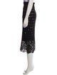 Preen by Thornton Bregazzi Lace Pattern Midi Length Skirt