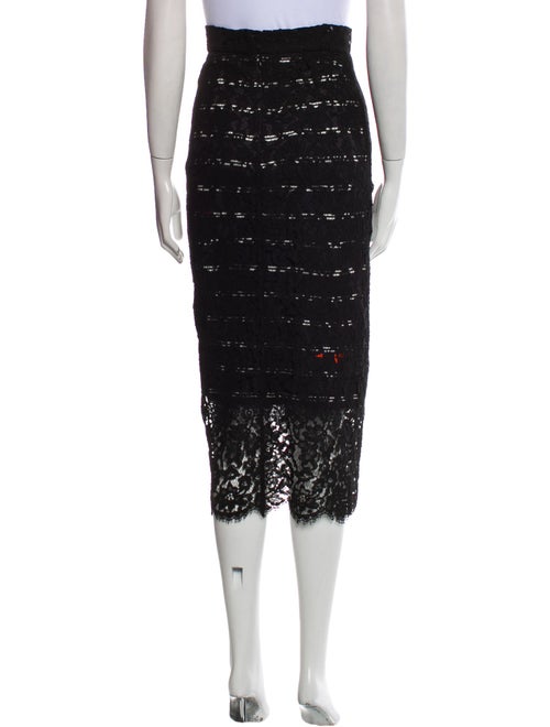 Preen by Thornton Bregazzi Lace Pattern Midi Length Skirt