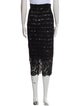 Preen by Thornton Bregazzi Lace Pattern Midi Length Skirt