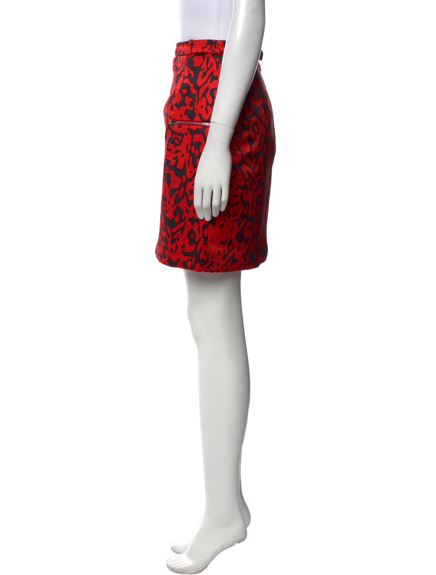Preen by Thornton Bregazzi Printed Mini Skirt