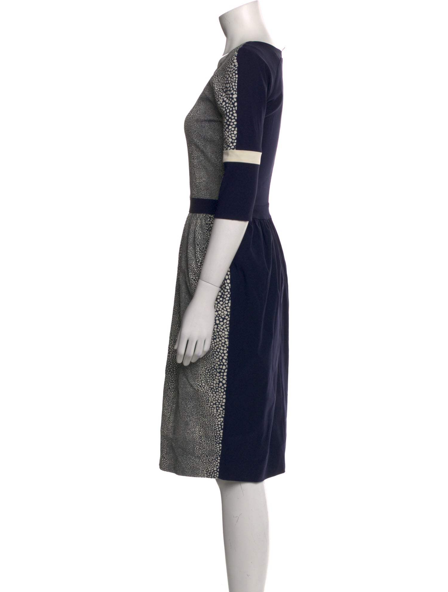 Preen by Thornton Bregazzi Animal Print Knee-Length Dress
