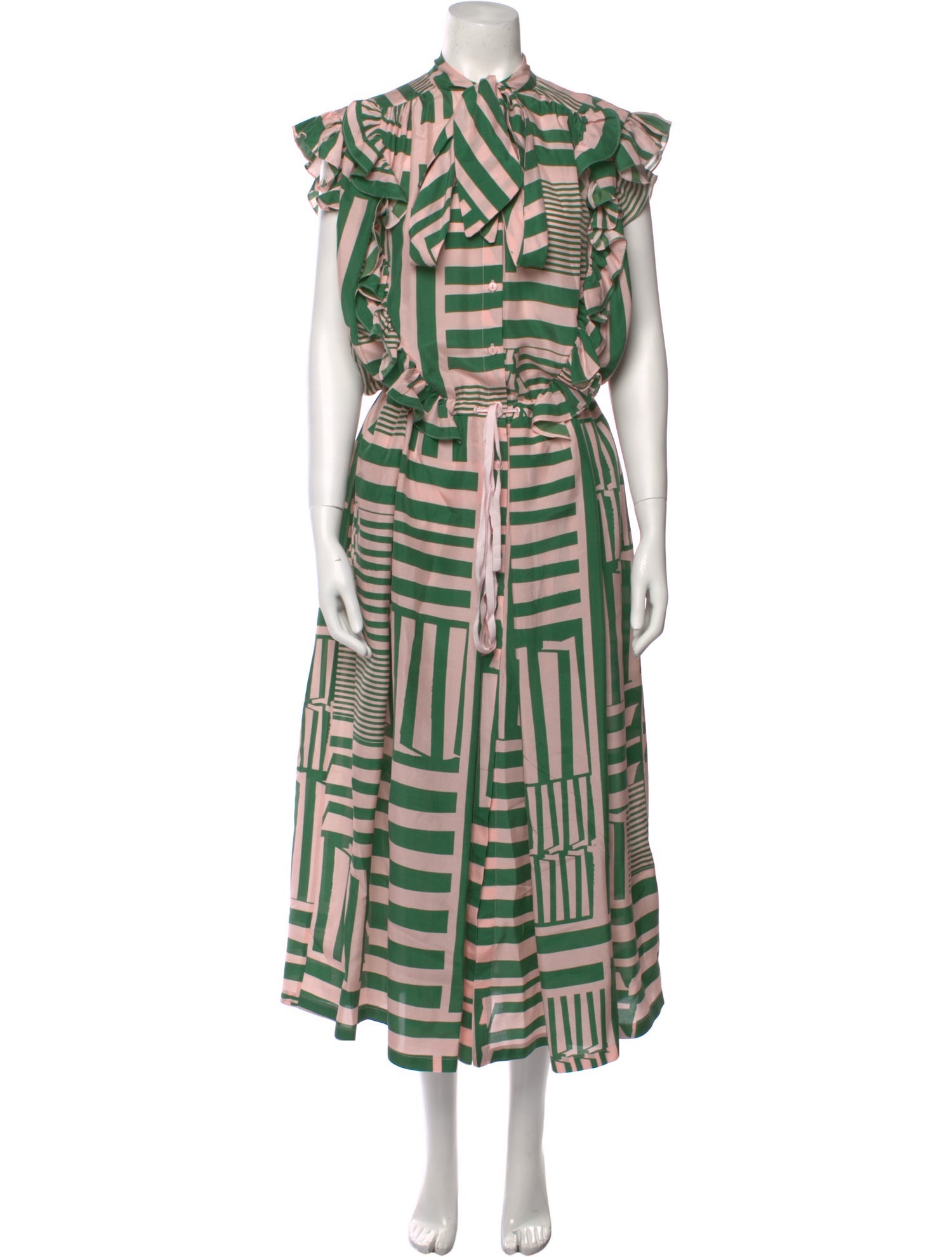 Preen by Thornton Bregazzi Silk Long Dress