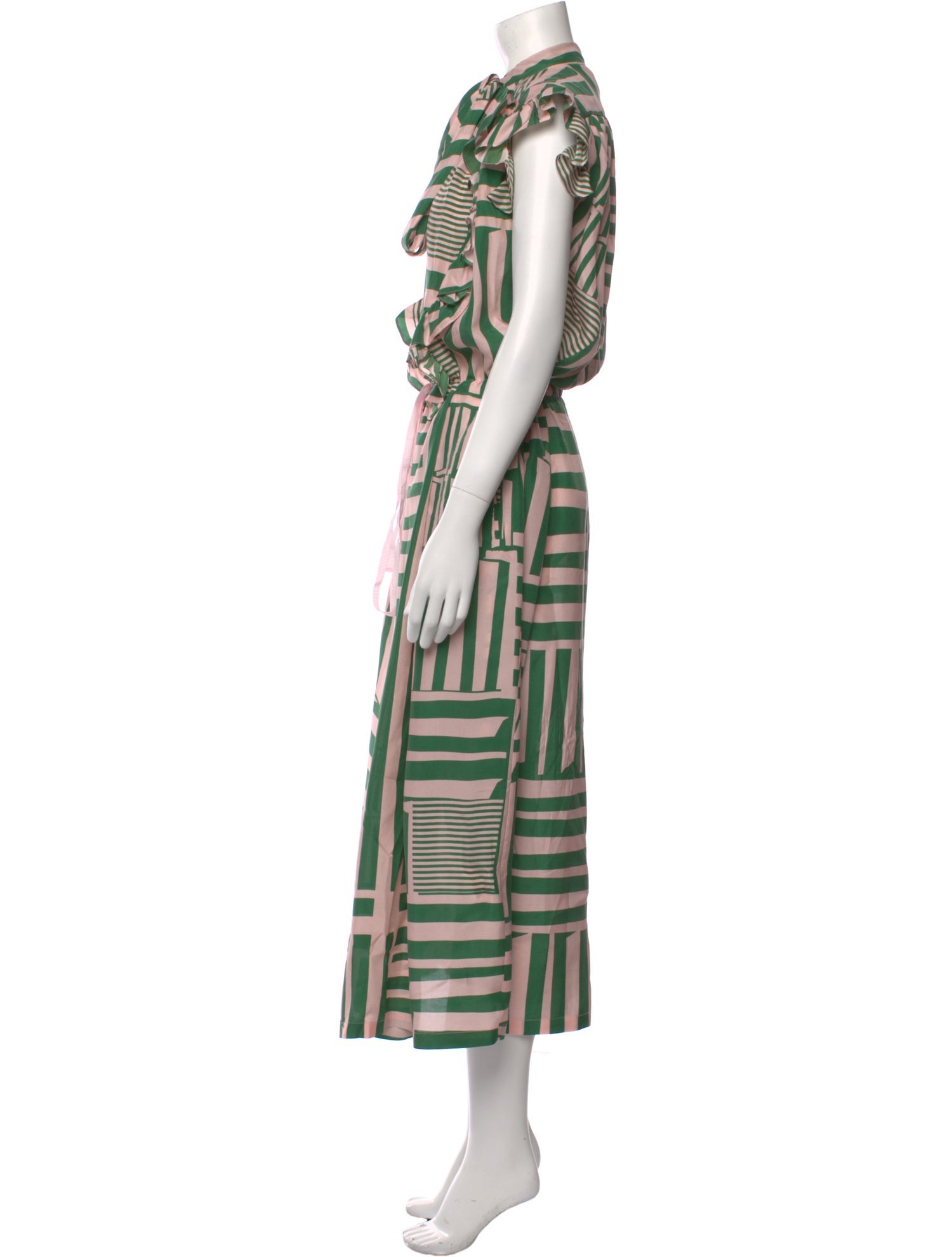 Preen by Thornton Bregazzi Silk Long Dress
