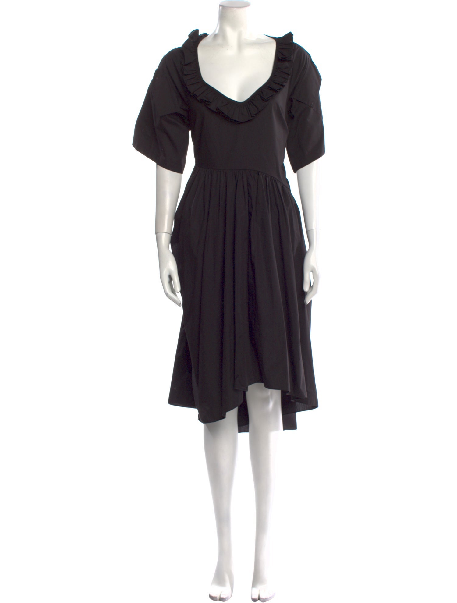 Preen by Thornton Bregazzi V-Neck Long Dress