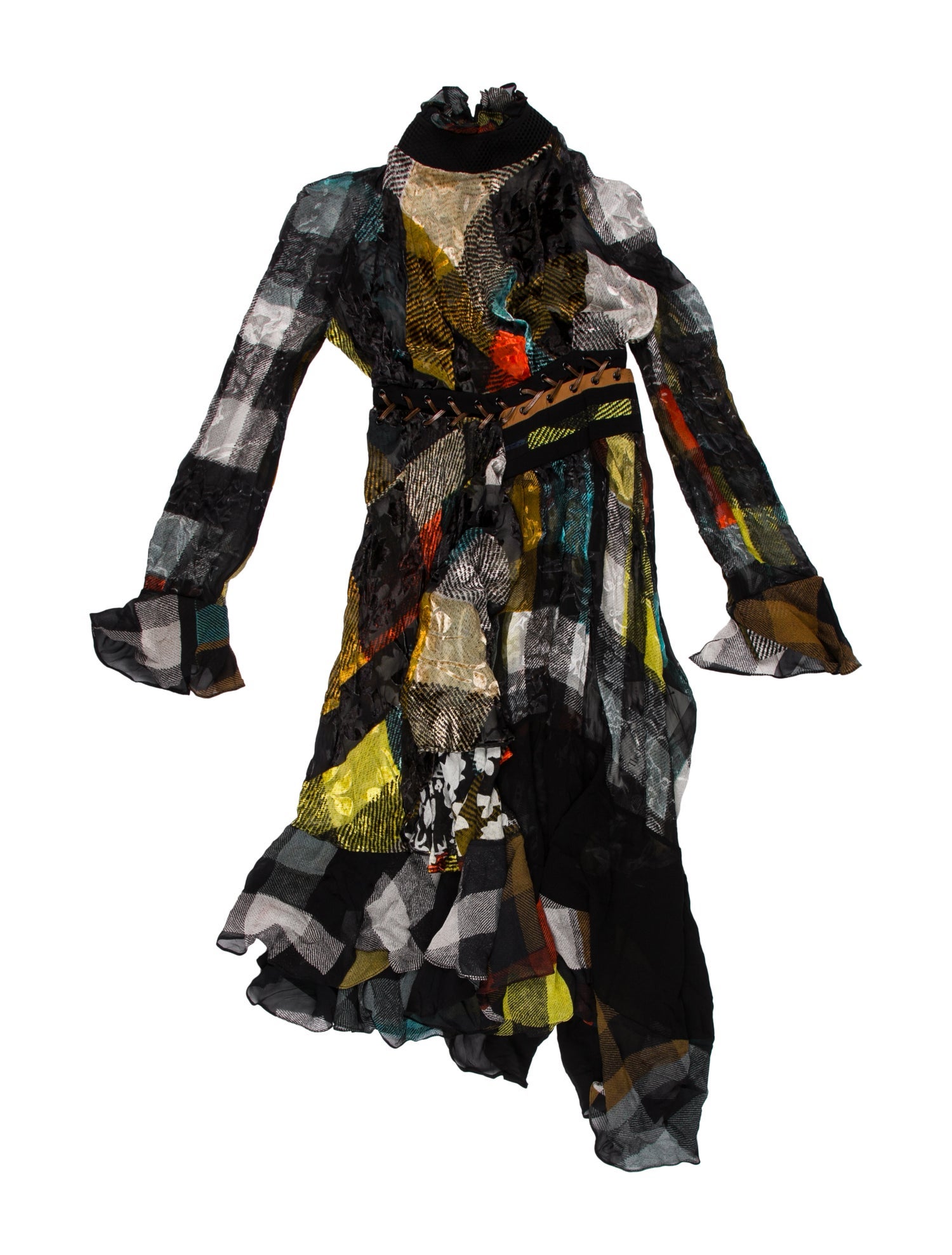 Preen by Thornton Bregazzi Printed Long Dress