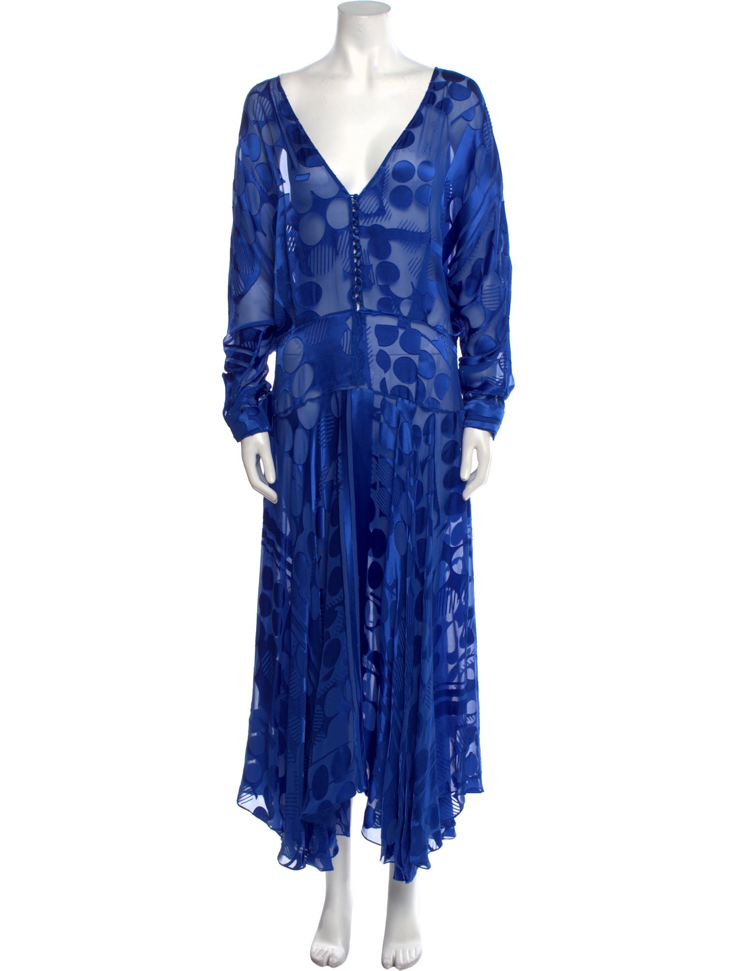 Preen by Thornton Bregazzi Printed Long Dress