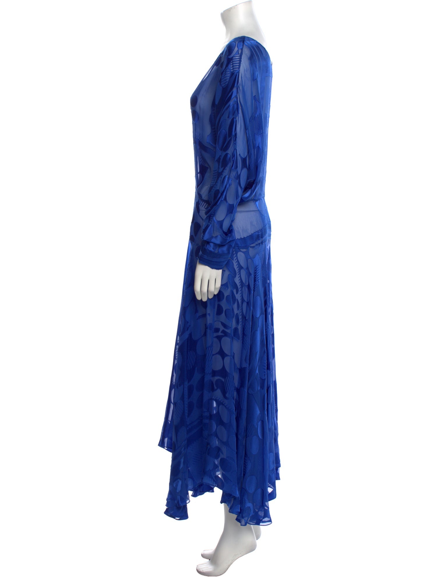 Preen by Thornton Bregazzi Printed Long Dress