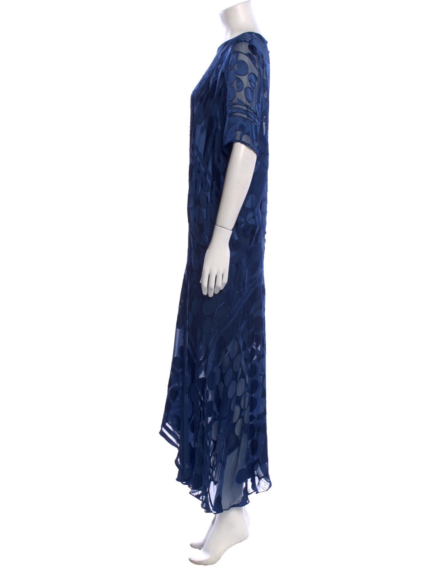 Preen by Thornton Bregazzi Crew Neck Long Dress