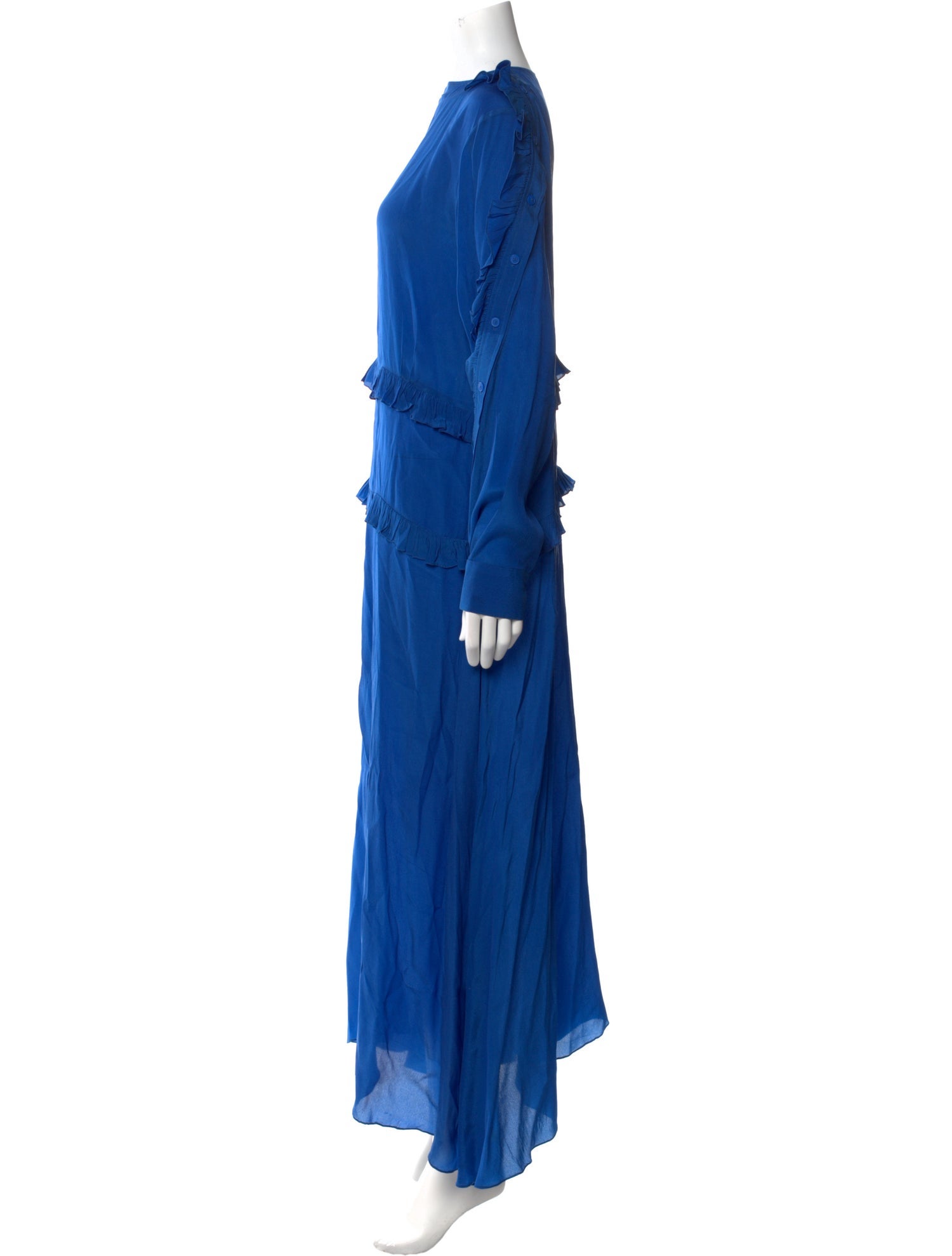 Preen by Thornton Bregazzi Asymmetrical Long Dress
