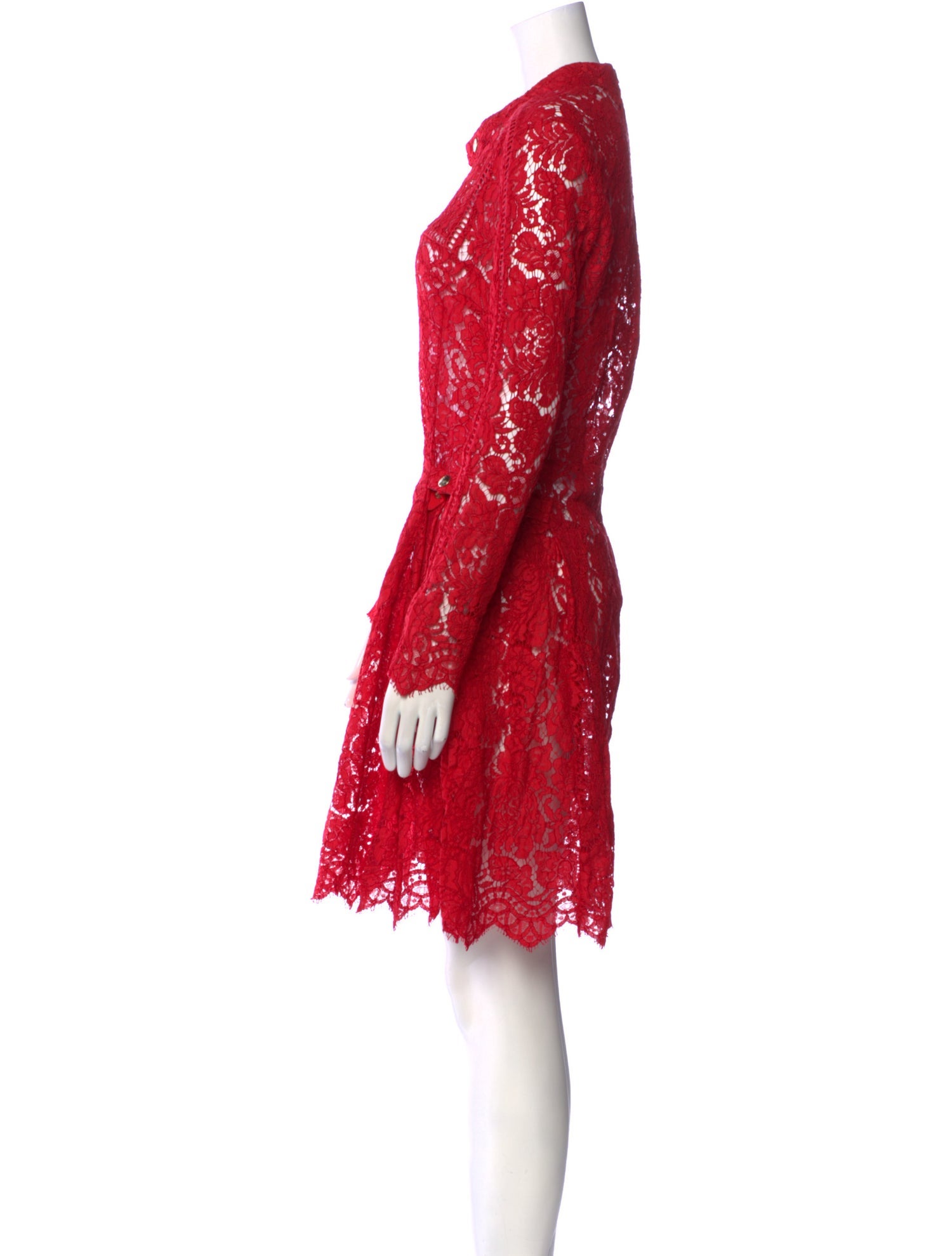 Preen by Thornton Bregazzi Crew Neck Mini Dress