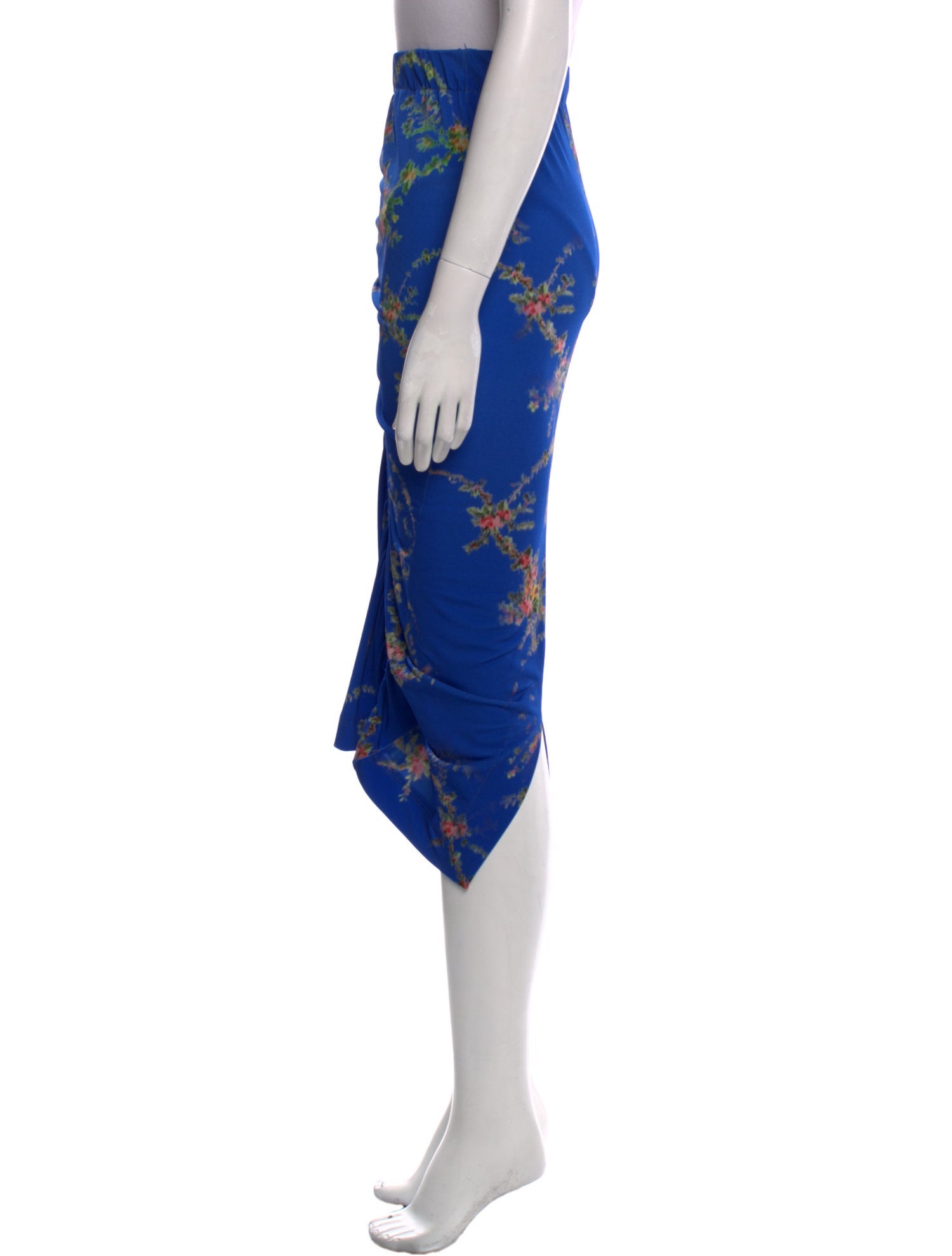 Preen by Thornton Bregazzi Floral Print Midi Length Skirt