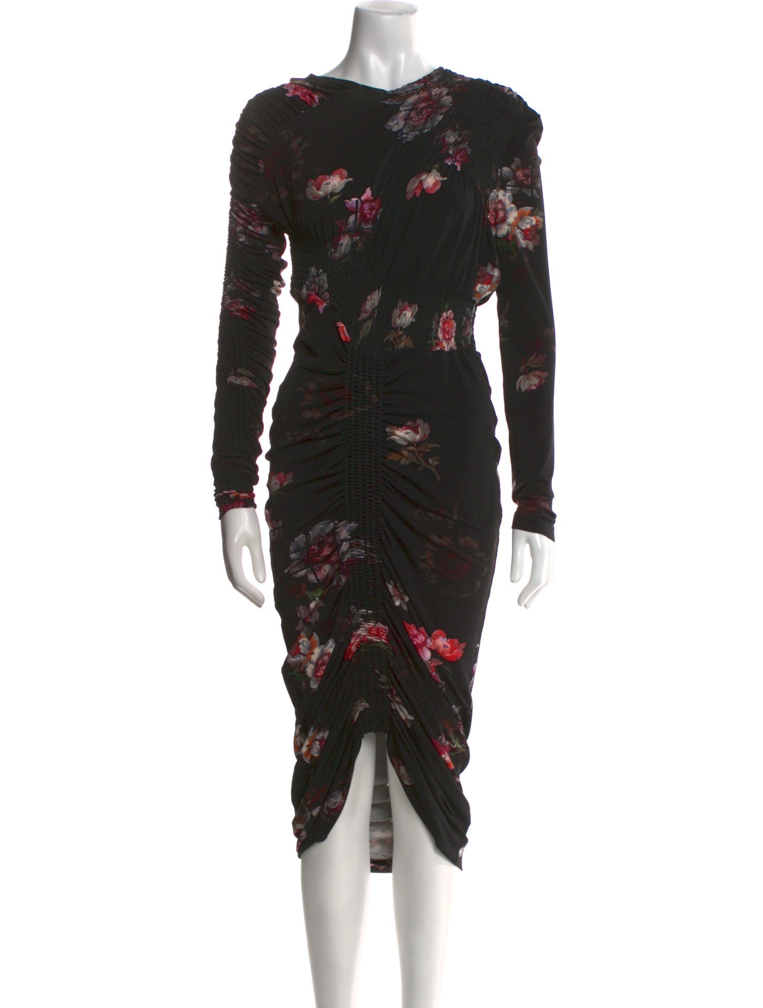 Preen by Thornton Bregazzi Floral Print Long Dress